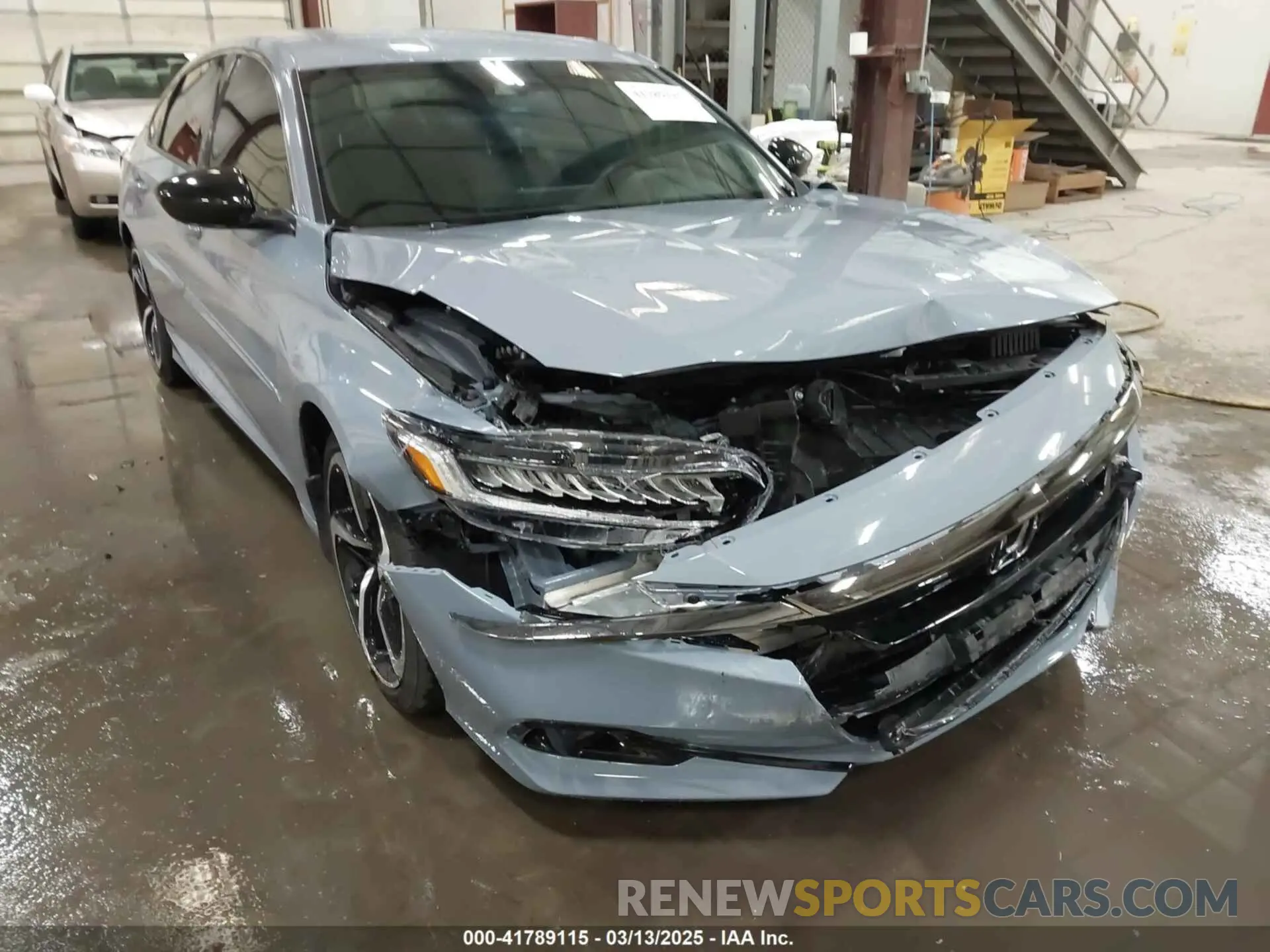 6 Фотография поврежденного автомобиля 1HGCV1F30NA117795 HONDA ACCORD 2022