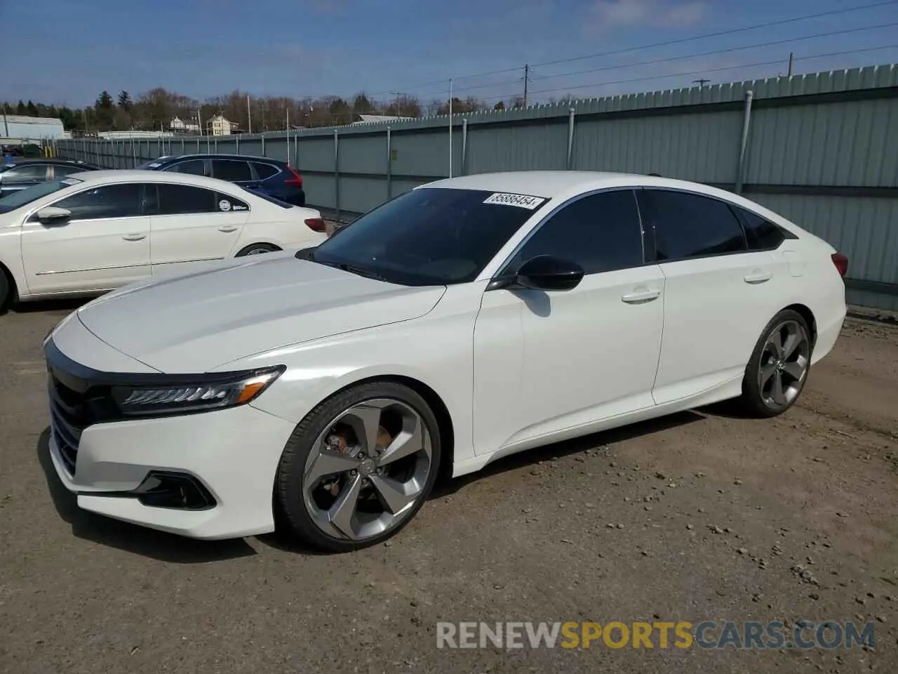 1 Photograph of a damaged car 1HGCV1F30NA118882 HONDA ACCORD 2022