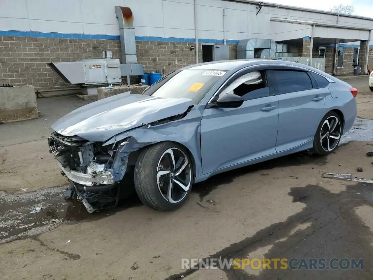 1 Photograph of a damaged car 1HGCV1F30NA123483 HONDA ACCORD 2022