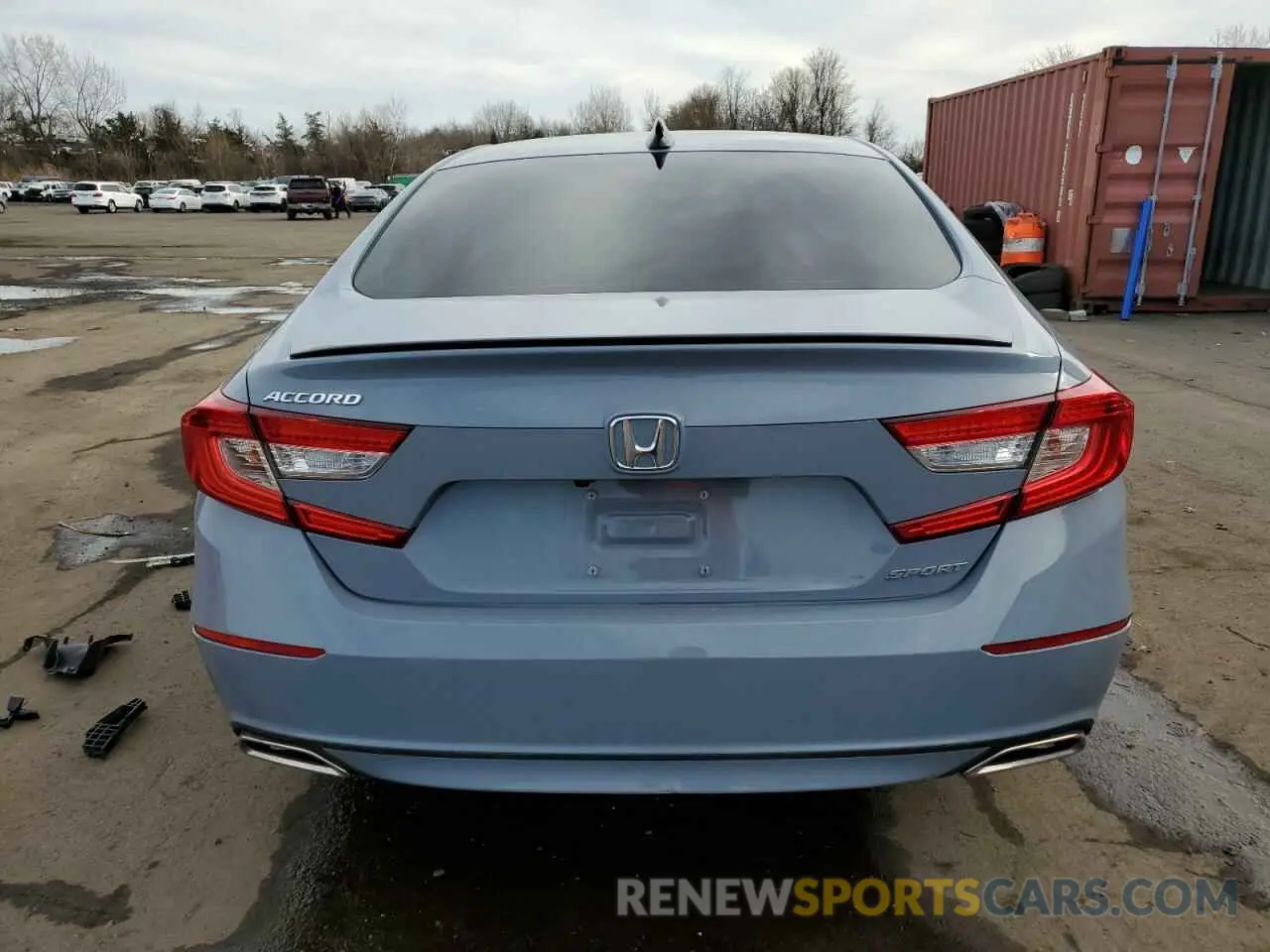 6 Photograph of a damaged car 1HGCV1F30NA123483 HONDA ACCORD 2022
