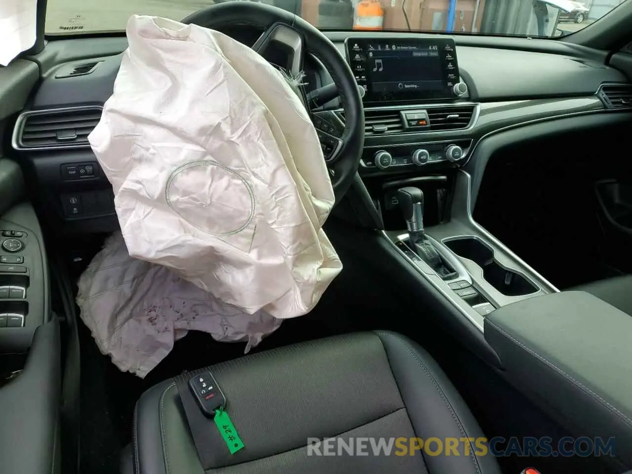 8 Photograph of a damaged car 1HGCV1F30NA123483 HONDA ACCORD 2022