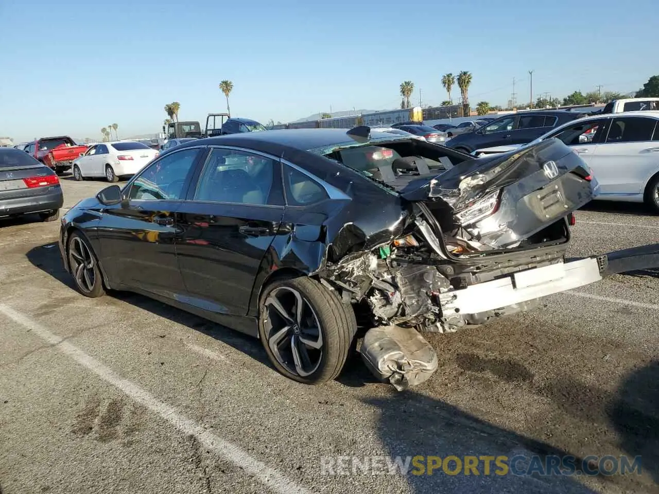 2 Фотография поврежденного автомобиля 1HGCV1F31NA017642 HONDA ACCORD 2022