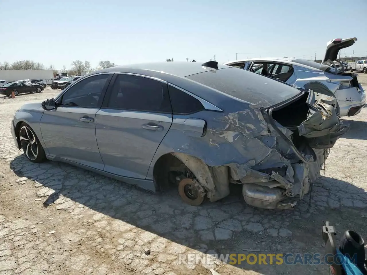 2 Фотография поврежденного автомобиля 1HGCV1F31NA019679 HONDA ACCORD 2022