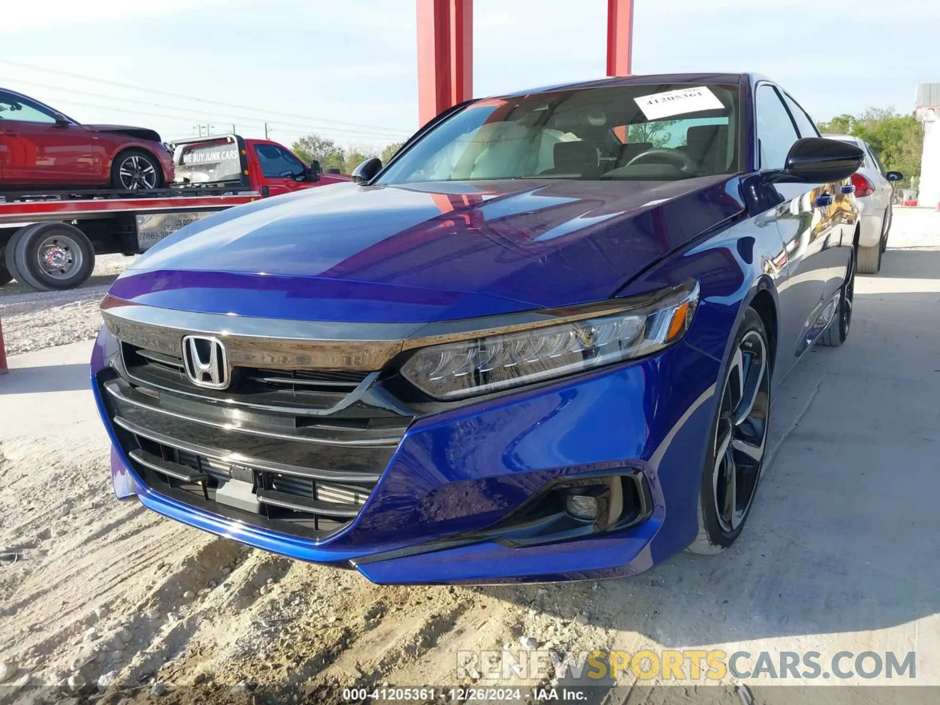 2 Фотография поврежденного автомобиля 1HGCV1F31NA055212 HONDA ACCORD 2022