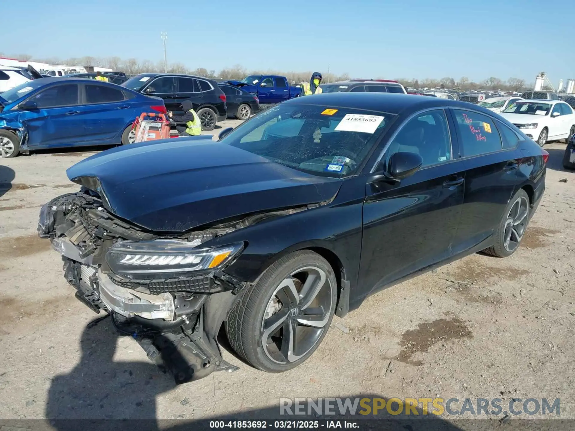 2 Фотография поврежденного автомобиля 1HGCV1F31NA082670 HONDA ACCORD 2022