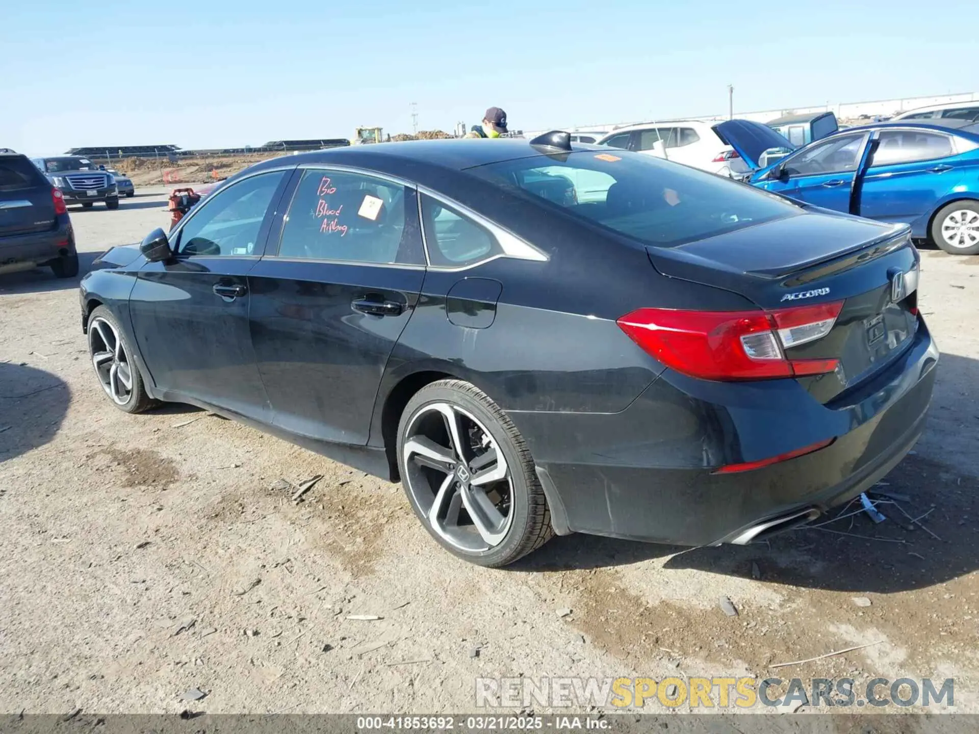 3 Фотография поврежденного автомобиля 1HGCV1F31NA082670 HONDA ACCORD 2022