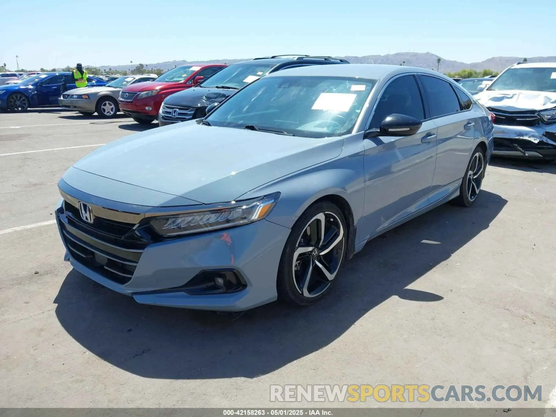 2 Photograph of a damaged car 1HGCV1F31NA093880 HONDA ACCORD 2022
