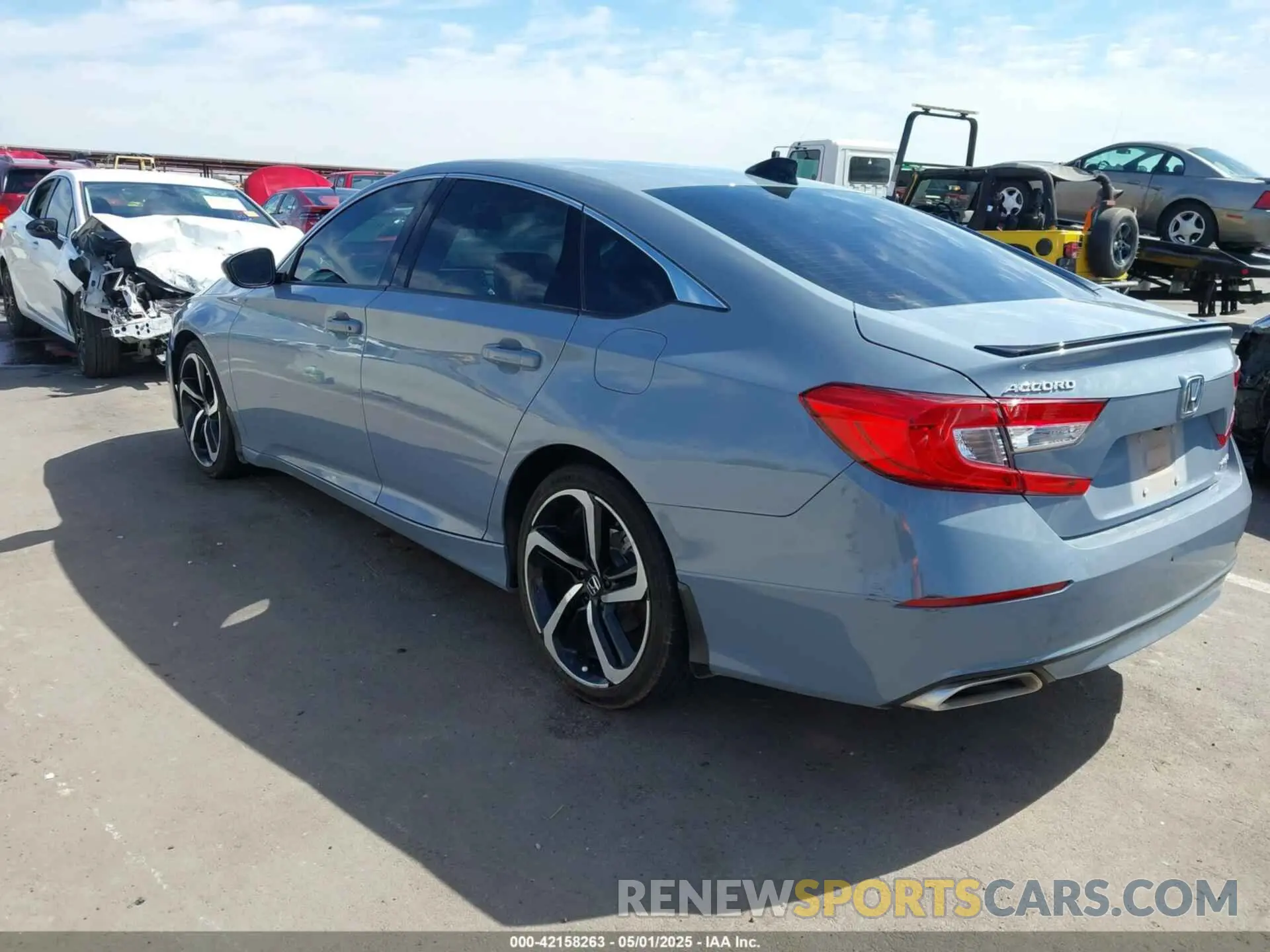 3 Photograph of a damaged car 1HGCV1F31NA093880 HONDA ACCORD 2022