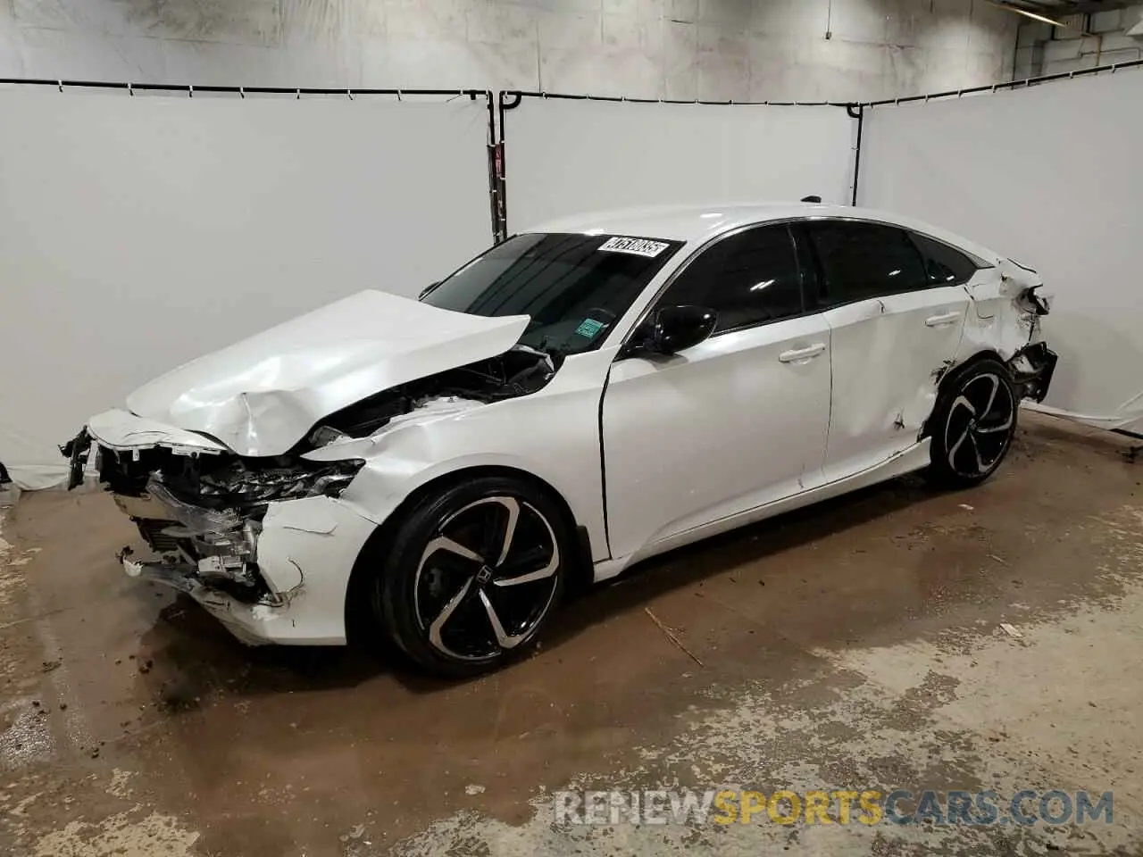 1 Photograph of a damaged car 1HGCV1F31NA110936 HONDA ACCORD 2022