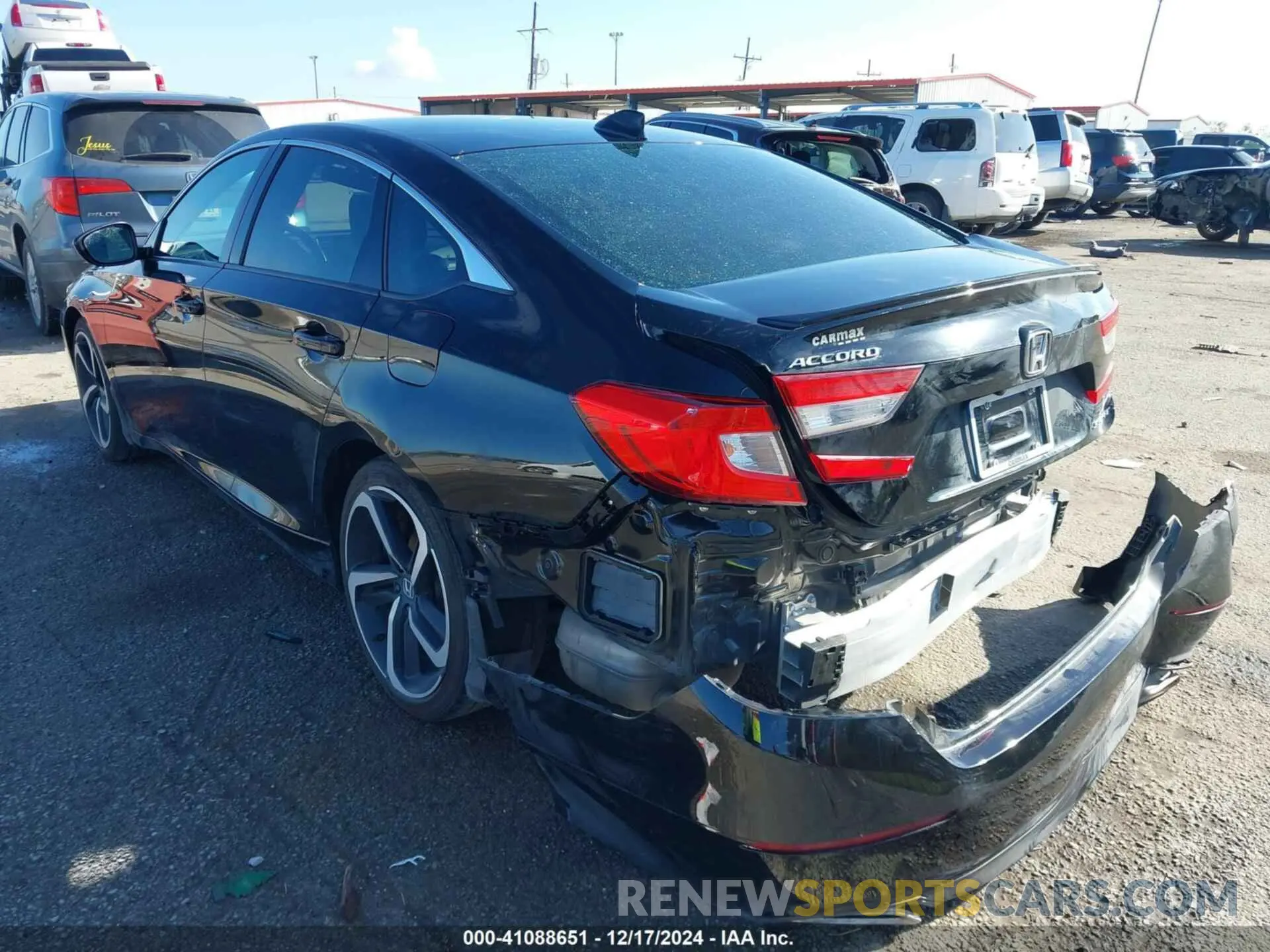 3 Photograph of a damaged car 1HGCV1F31NA118079 HONDA ACCORD 2022