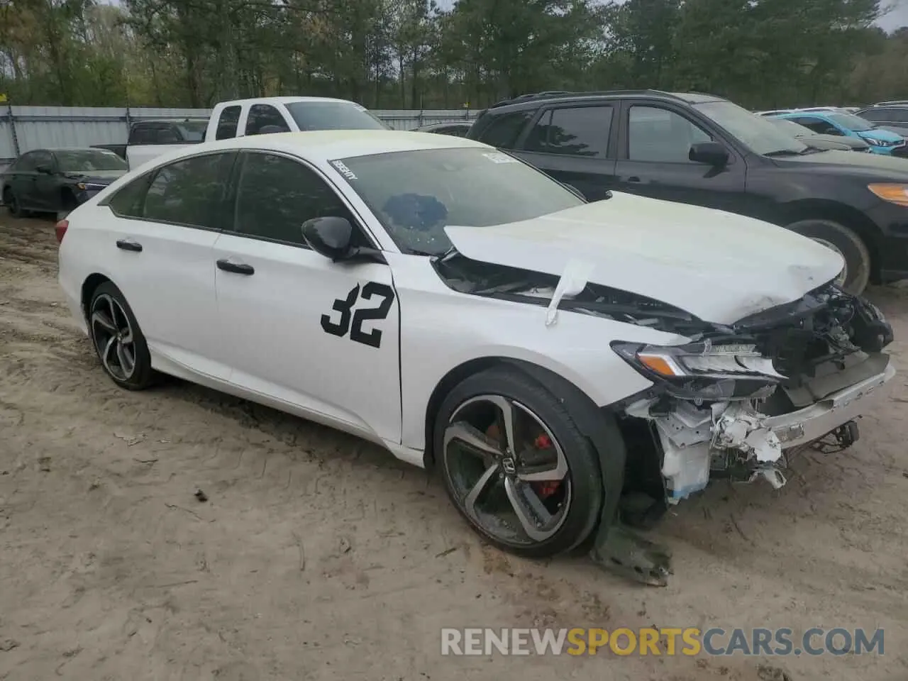 4 Фотография поврежденного автомобиля 1HGCV1F32NA004947 HONDA ACCORD 2022