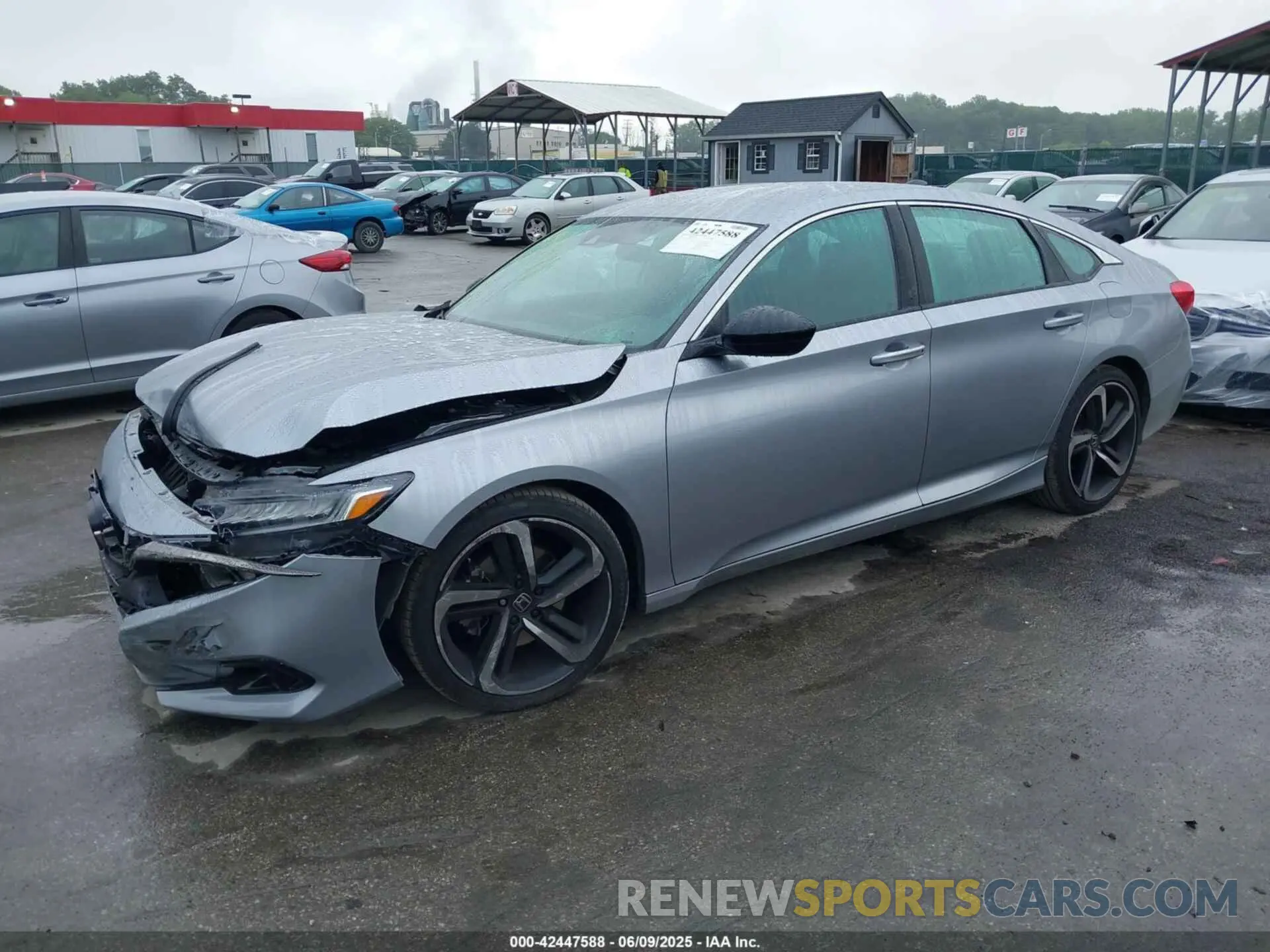 2 Photograph of a damaged car 1HGCV1F32NA012613 HONDA ACCORD 2022