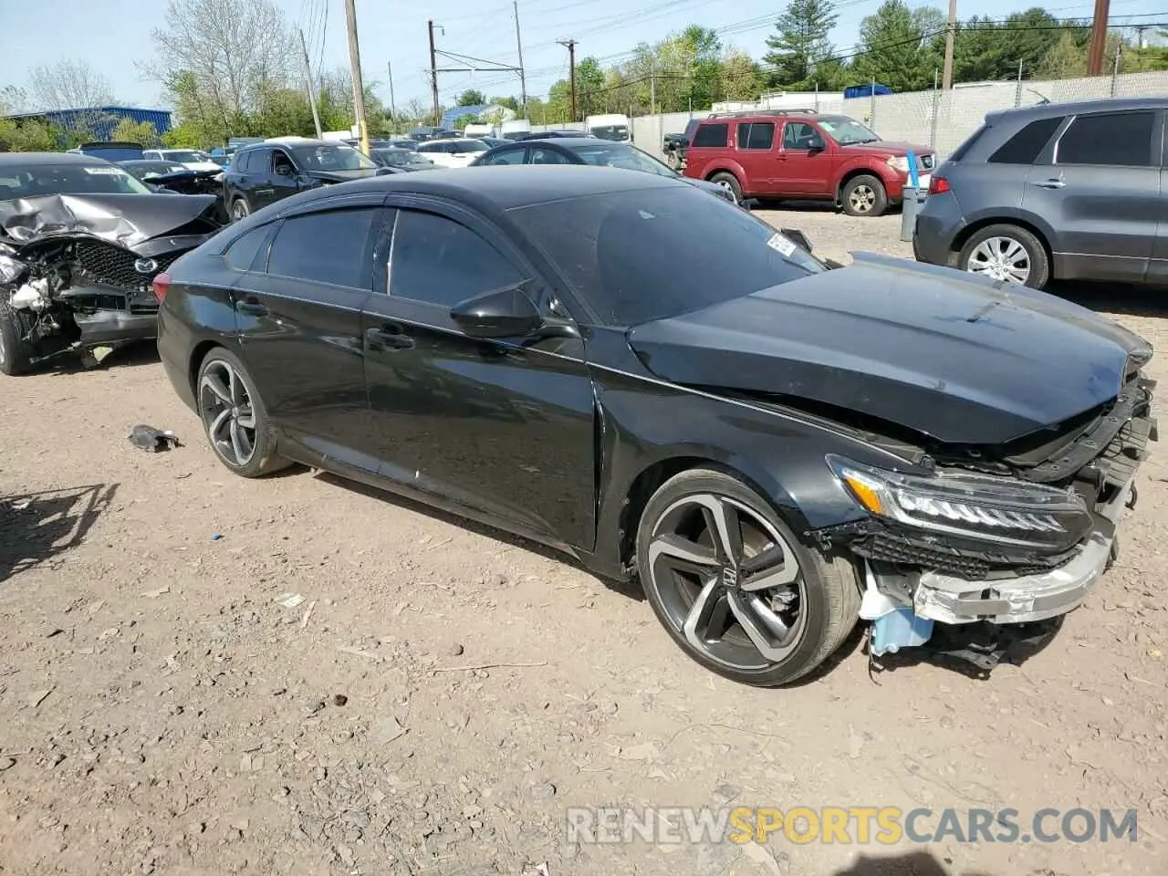 4 Photograph of a damaged car 1HGCV1F32NA031551 HONDA ACCORD 2022