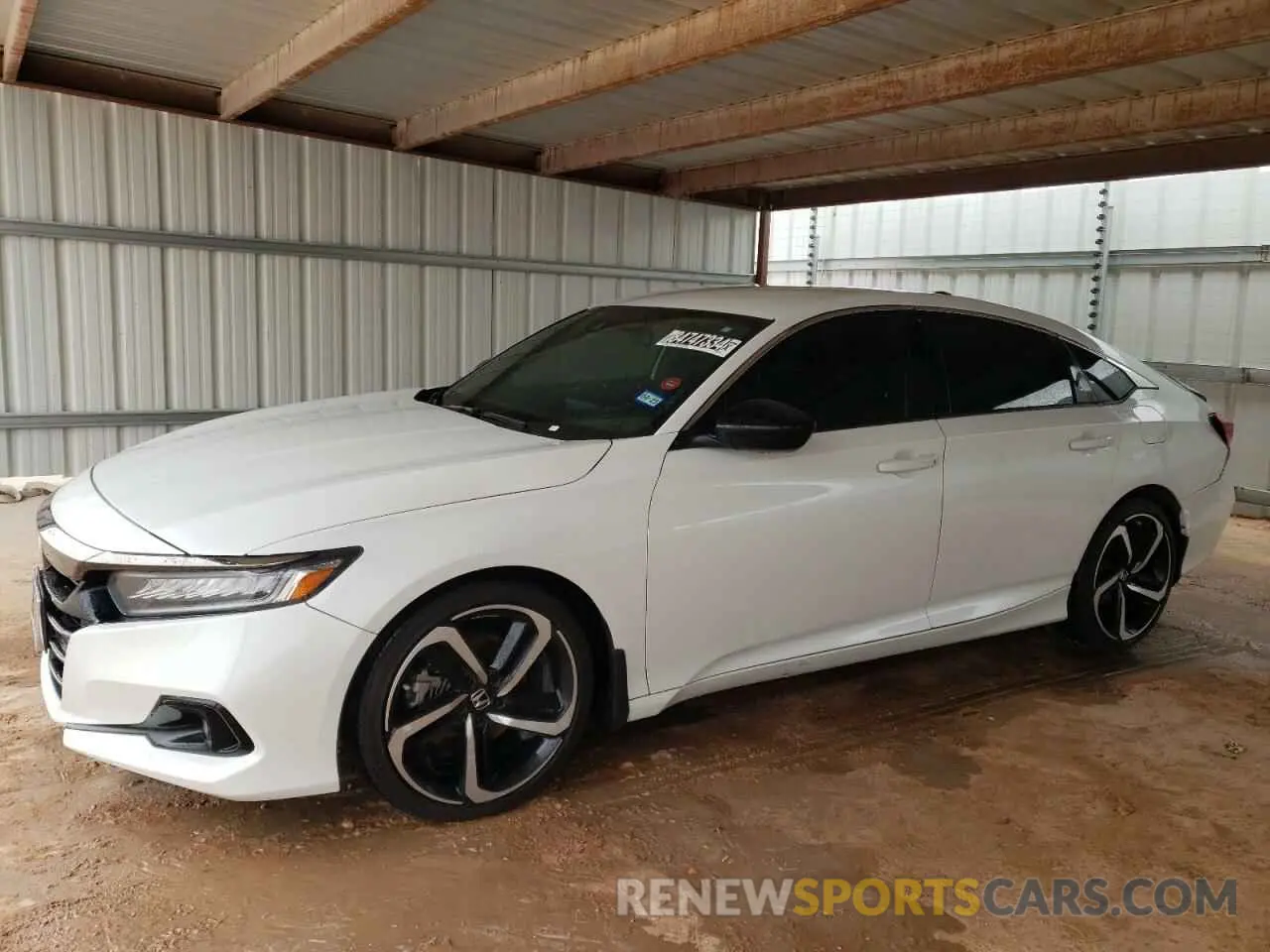 1 Photograph of a damaged car 1HGCV1F32NA036670 HONDA ACCORD 2022