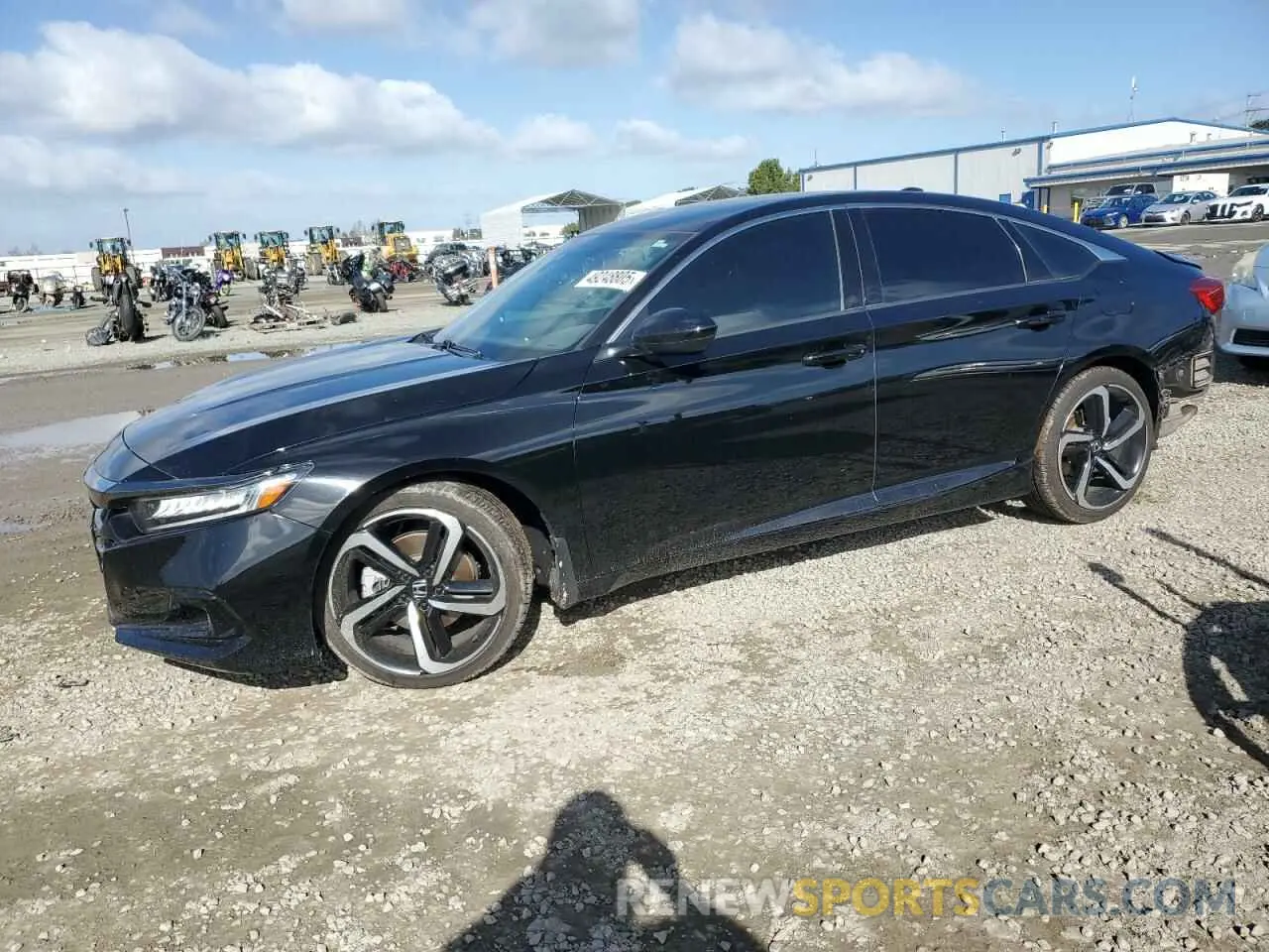 1 Photograph of a damaged car 1HGCV1F32NA041030 HONDA ACCORD 2022