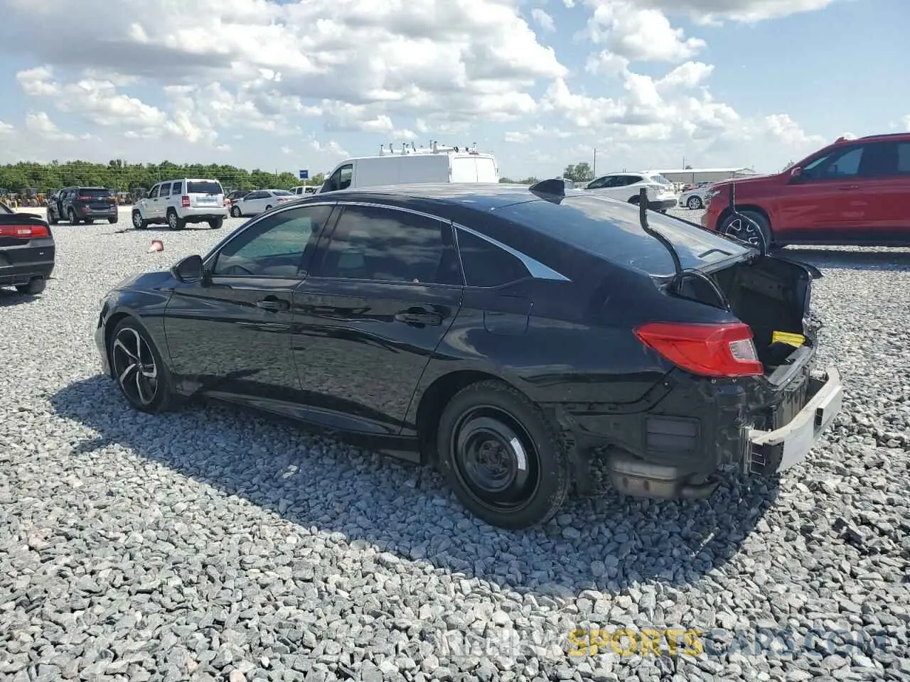 2 Photograph of a damaged car 1HGCV1F32NA081673 HONDA ACCORD 2022