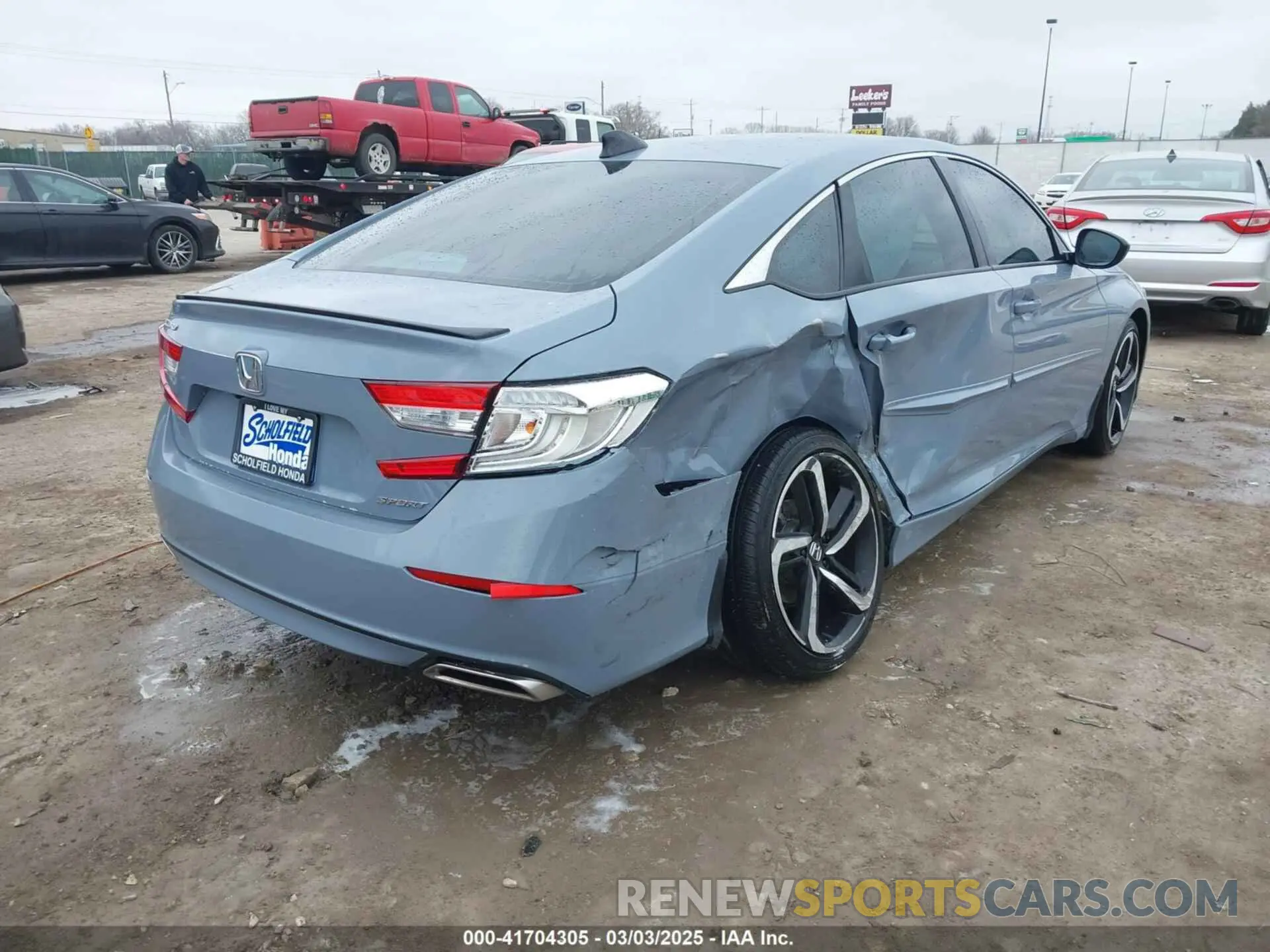 4 Photograph of a damaged car 1HGCV1F32NA109021 HONDA ACCORD 2022