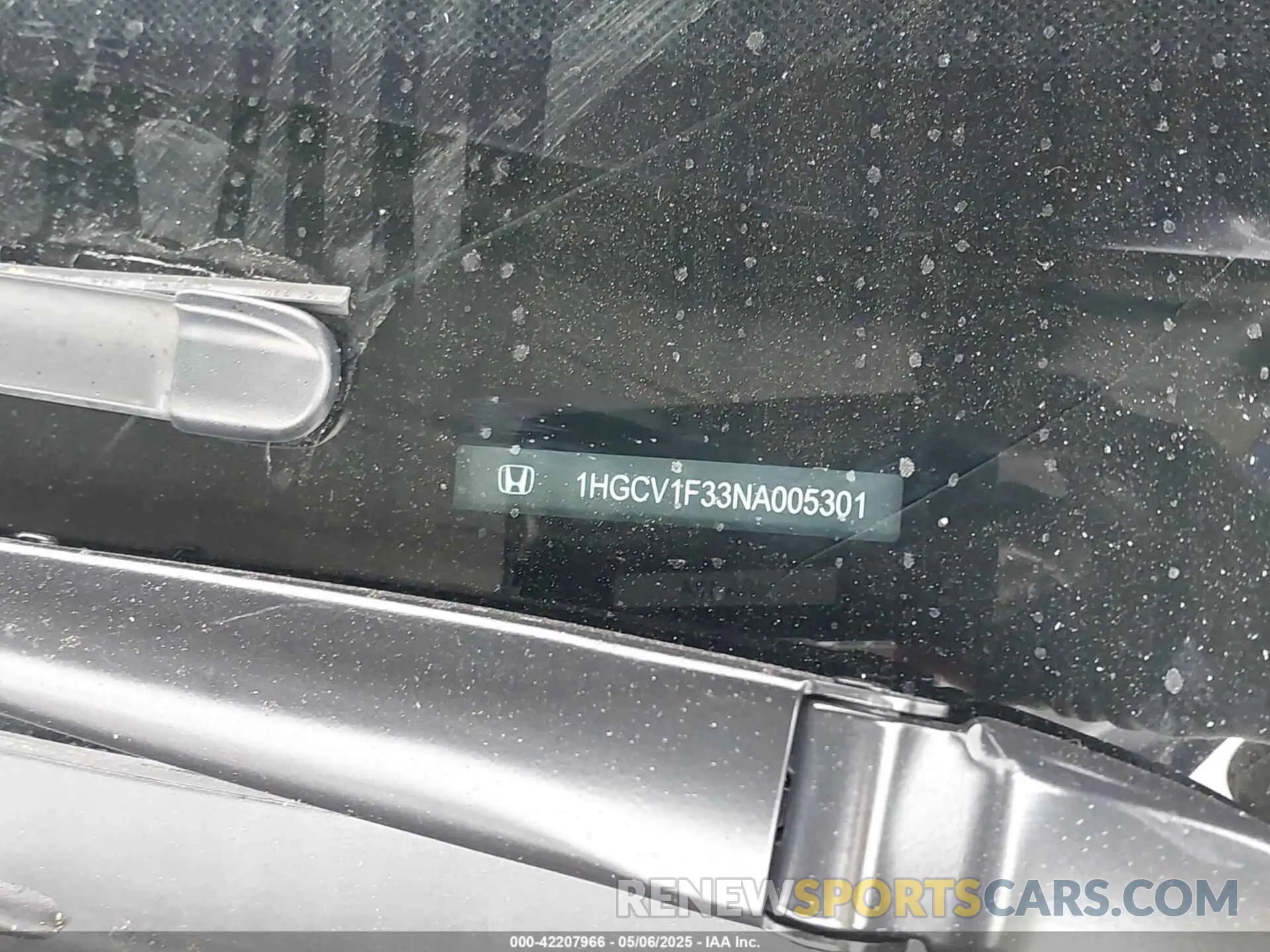 9 Photograph of a damaged car 1HGCV1F33NA005301 HONDA ACCORD 2022