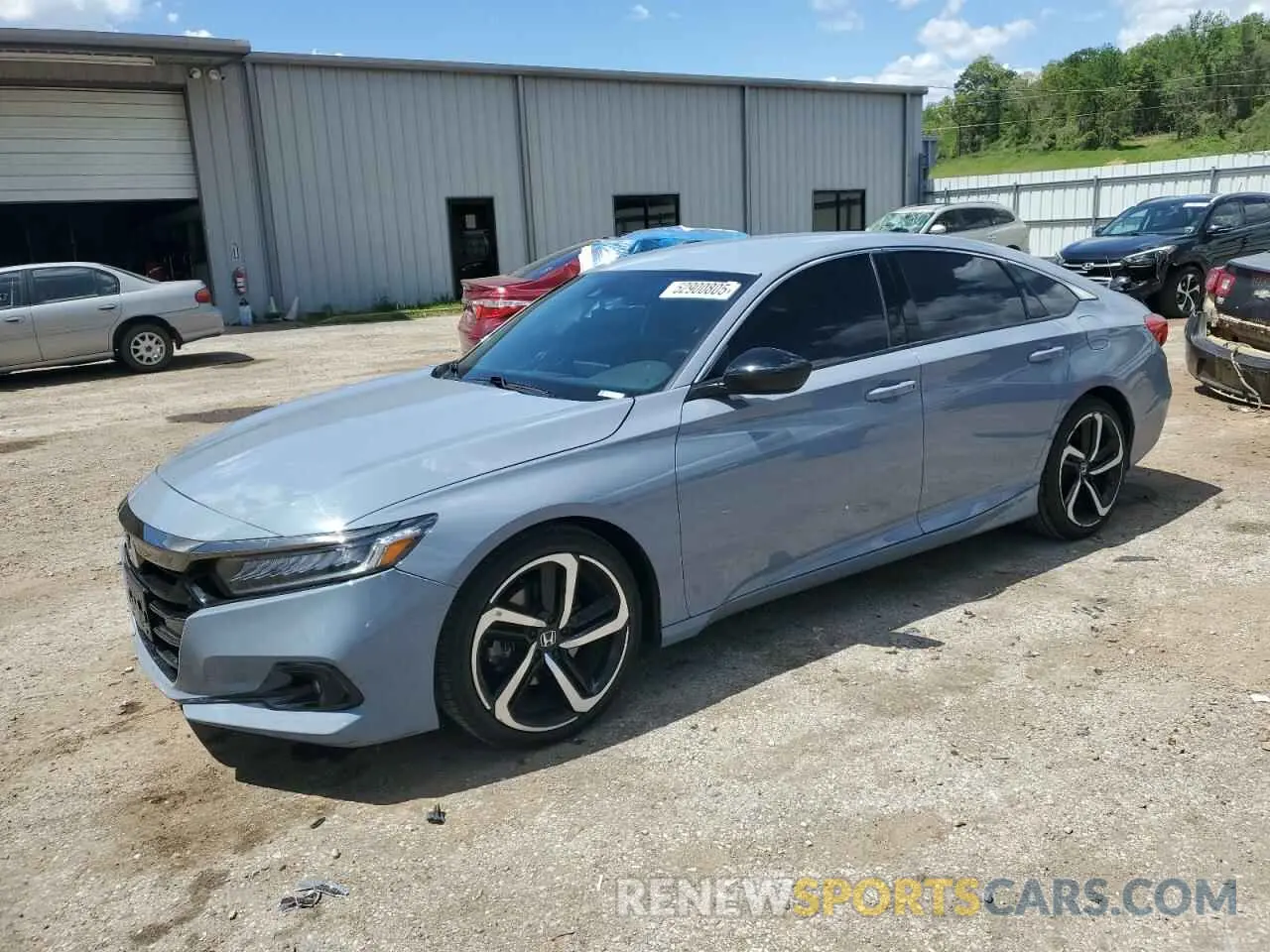 1 Photograph of a damaged car 1HGCV1F33NA035494 HONDA ACCORD 2022