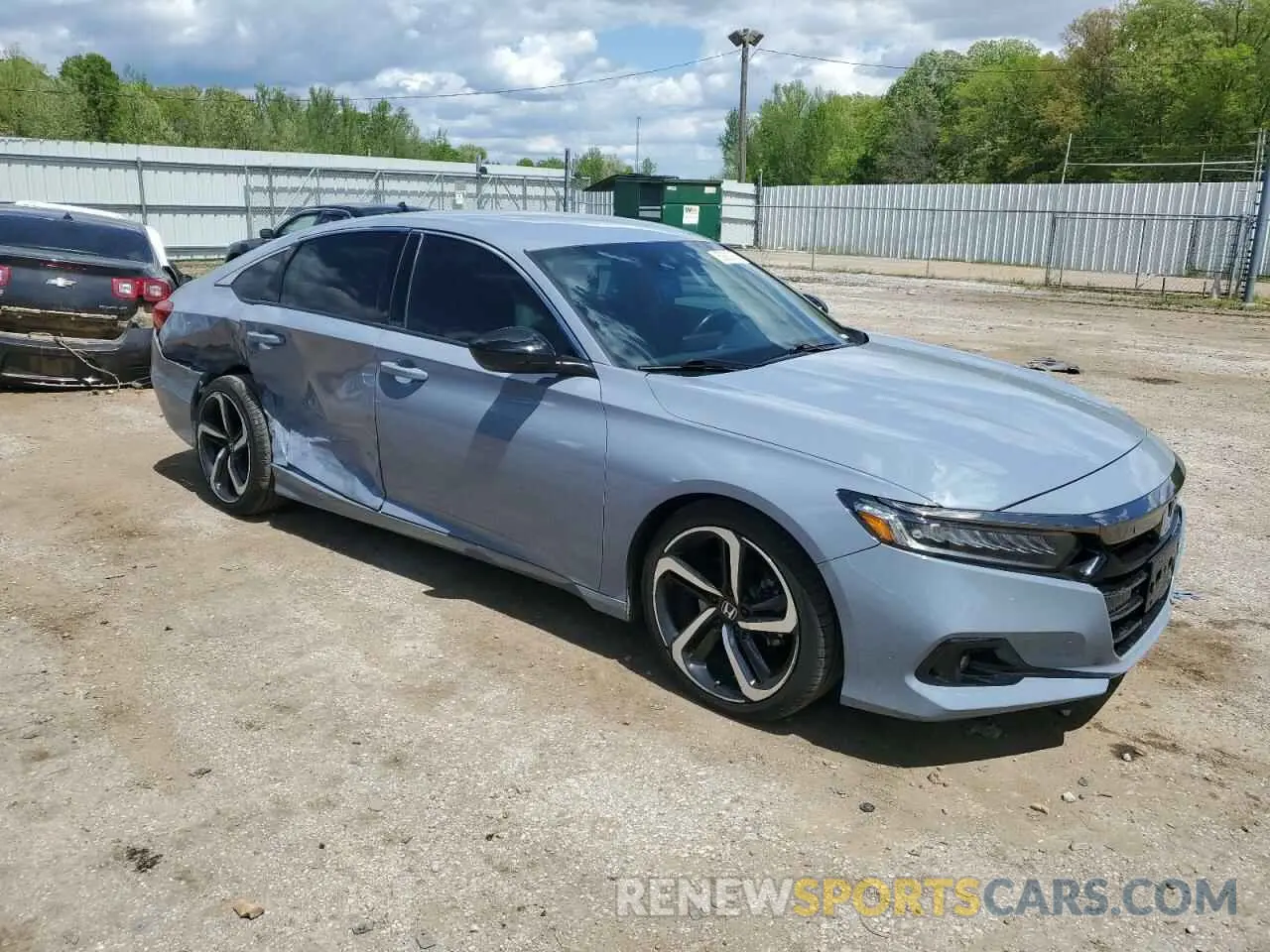 4 Photograph of a damaged car 1HGCV1F33NA035494 HONDA ACCORD 2022