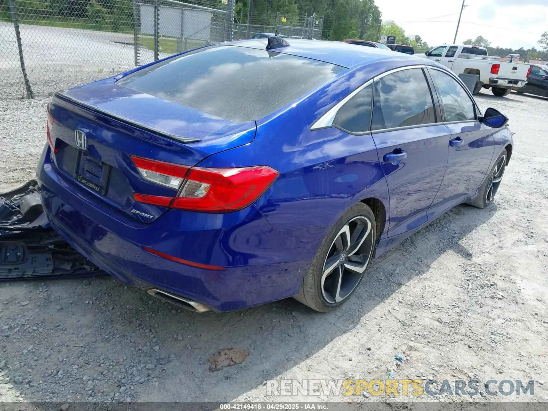 4 Photograph of a damaged car 1HGCV1F33NA038928 HONDA ACCORD 2022