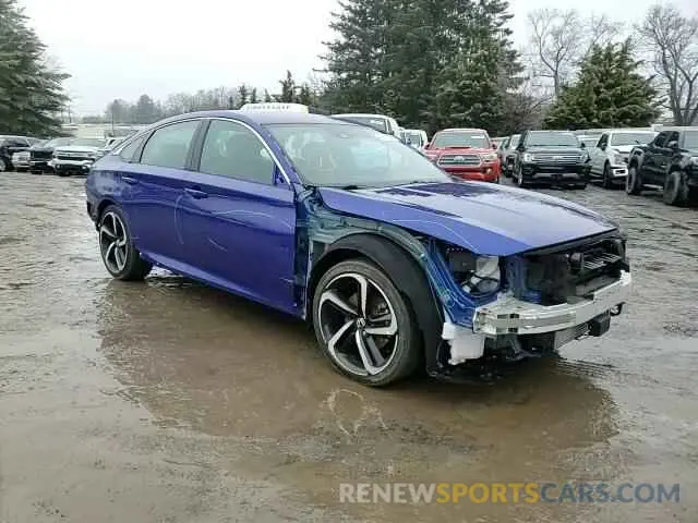 11 Photograph of a damaged car 1HGCV1F33NA047936 HONDA ACCORD 2022