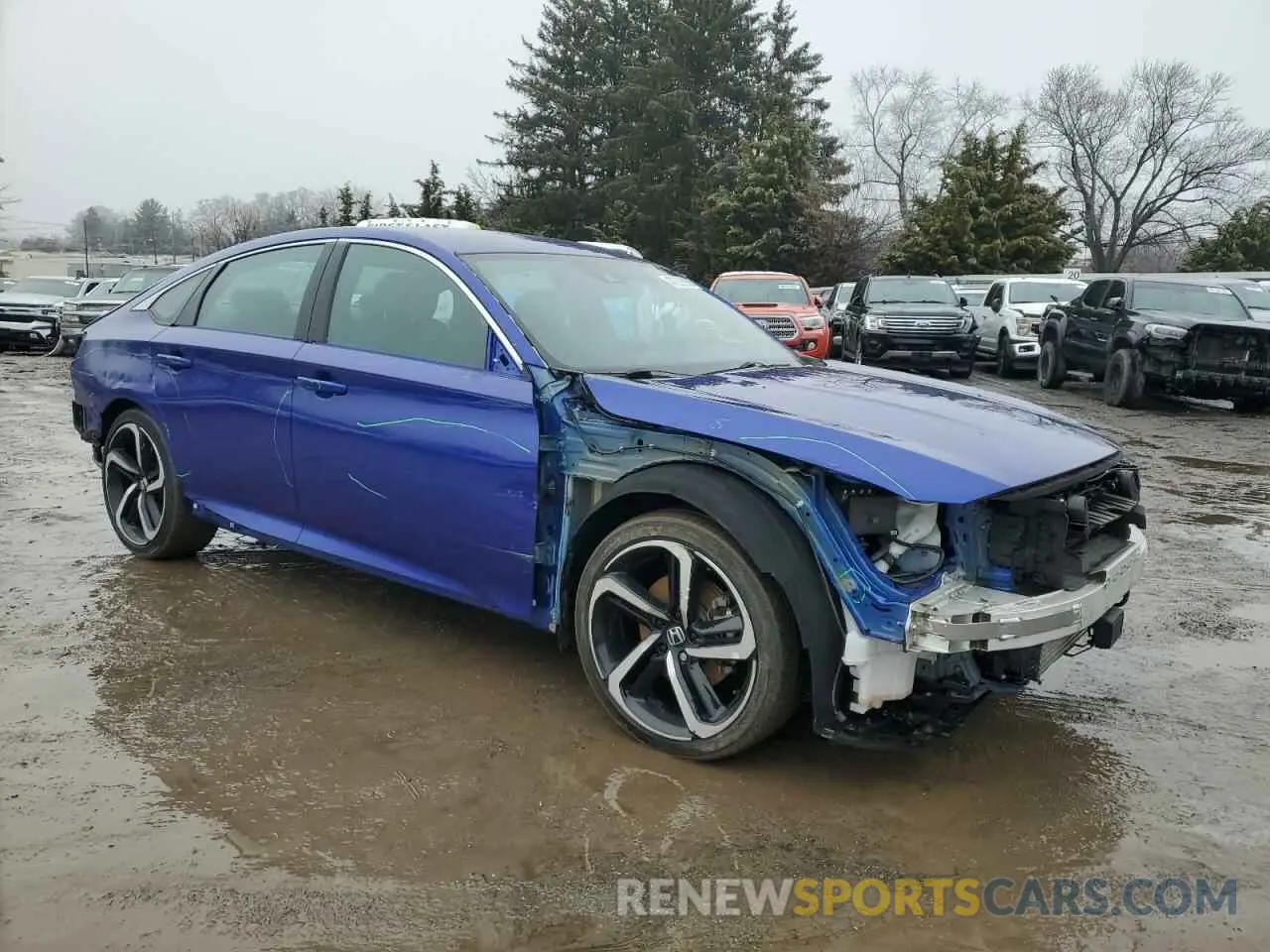 4 Photograph of a damaged car 1HGCV1F33NA047936 HONDA ACCORD 2022