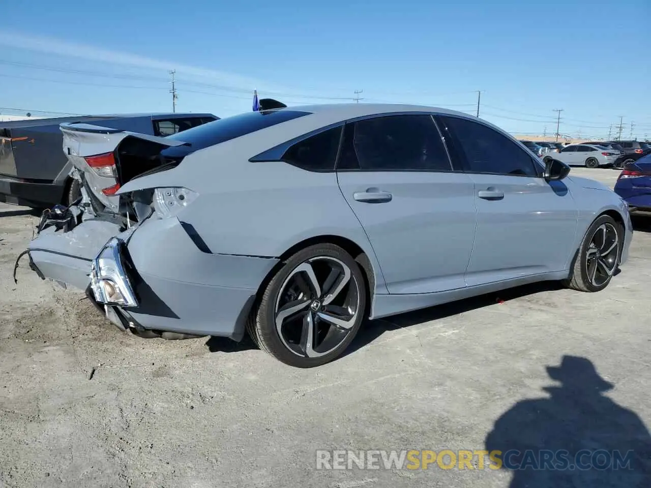 3 Photograph of a damaged car 1HGCV1F33NA078443 HONDA ACCORD 2022