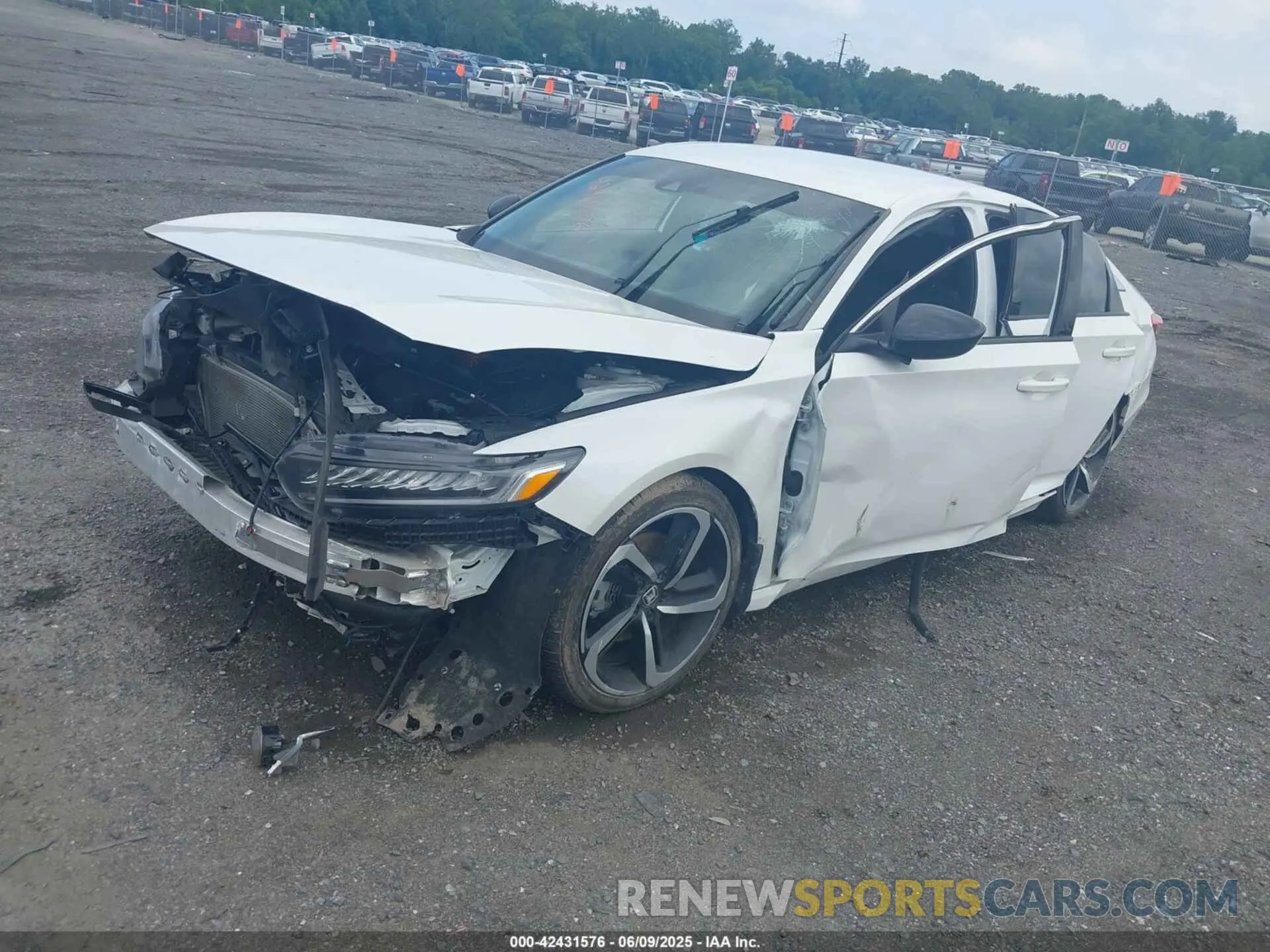 2 Photograph of a damaged car 1HGCV1F33NA081410 HONDA ACCORD 2022