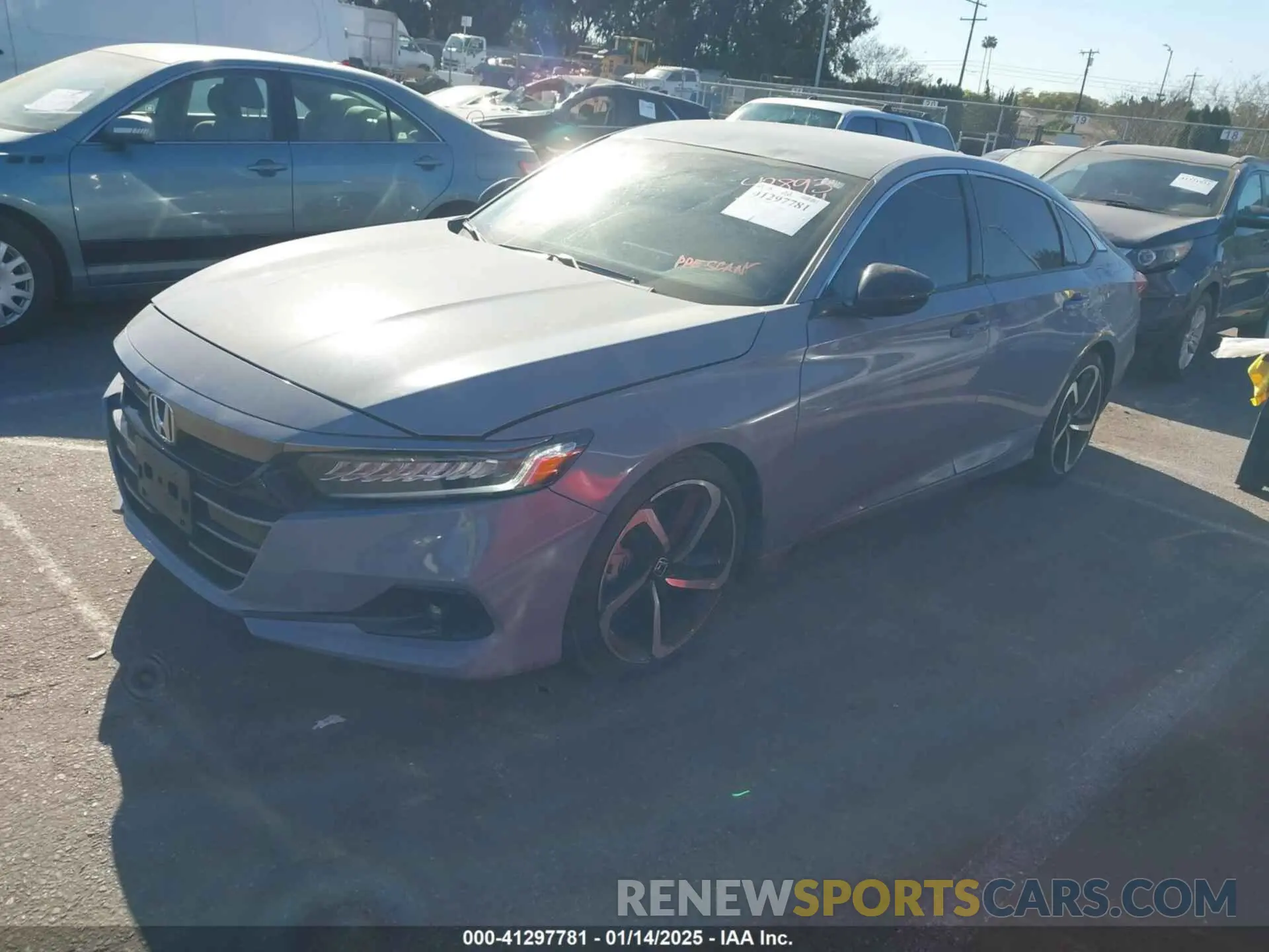2 Фотография поврежденного автомобиля 1HGCV1F33NA084288 HONDA ACCORD 2022