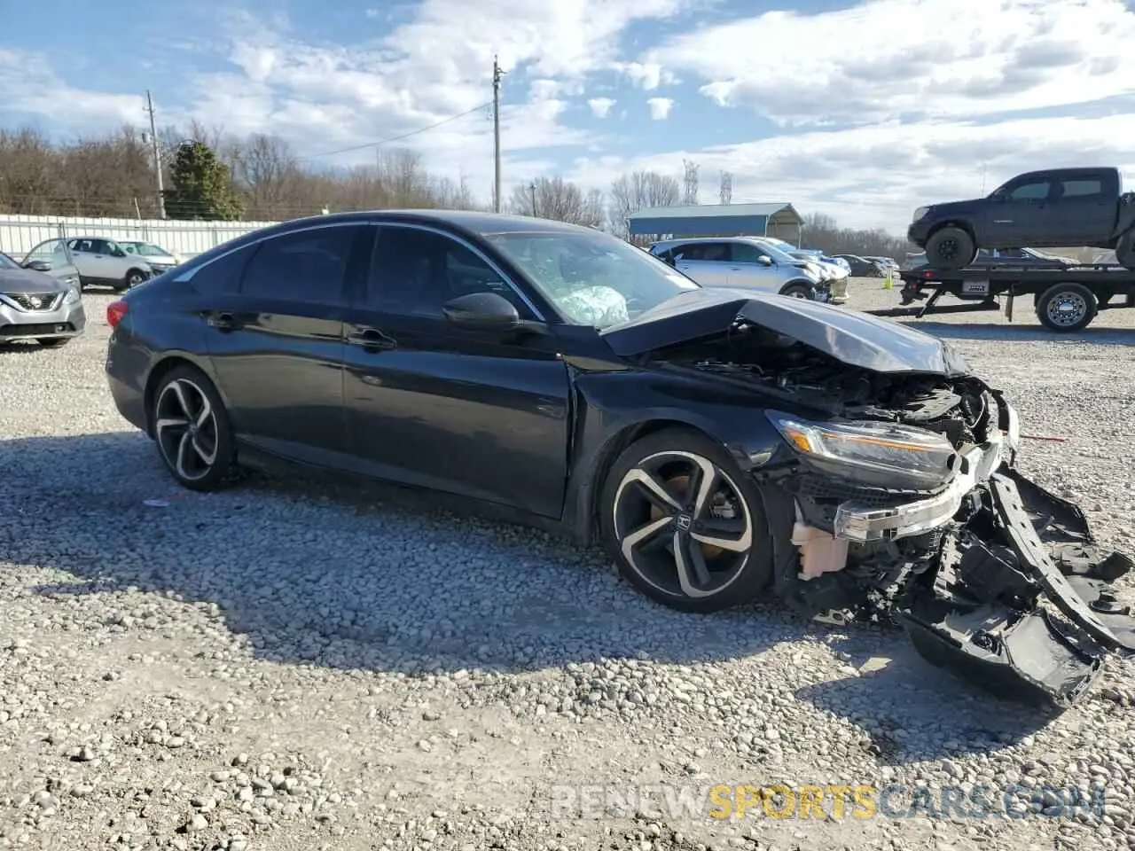 4 Фотография поврежденного автомобиля 1HGCV1F34NA012273 HONDA ACCORD 2022