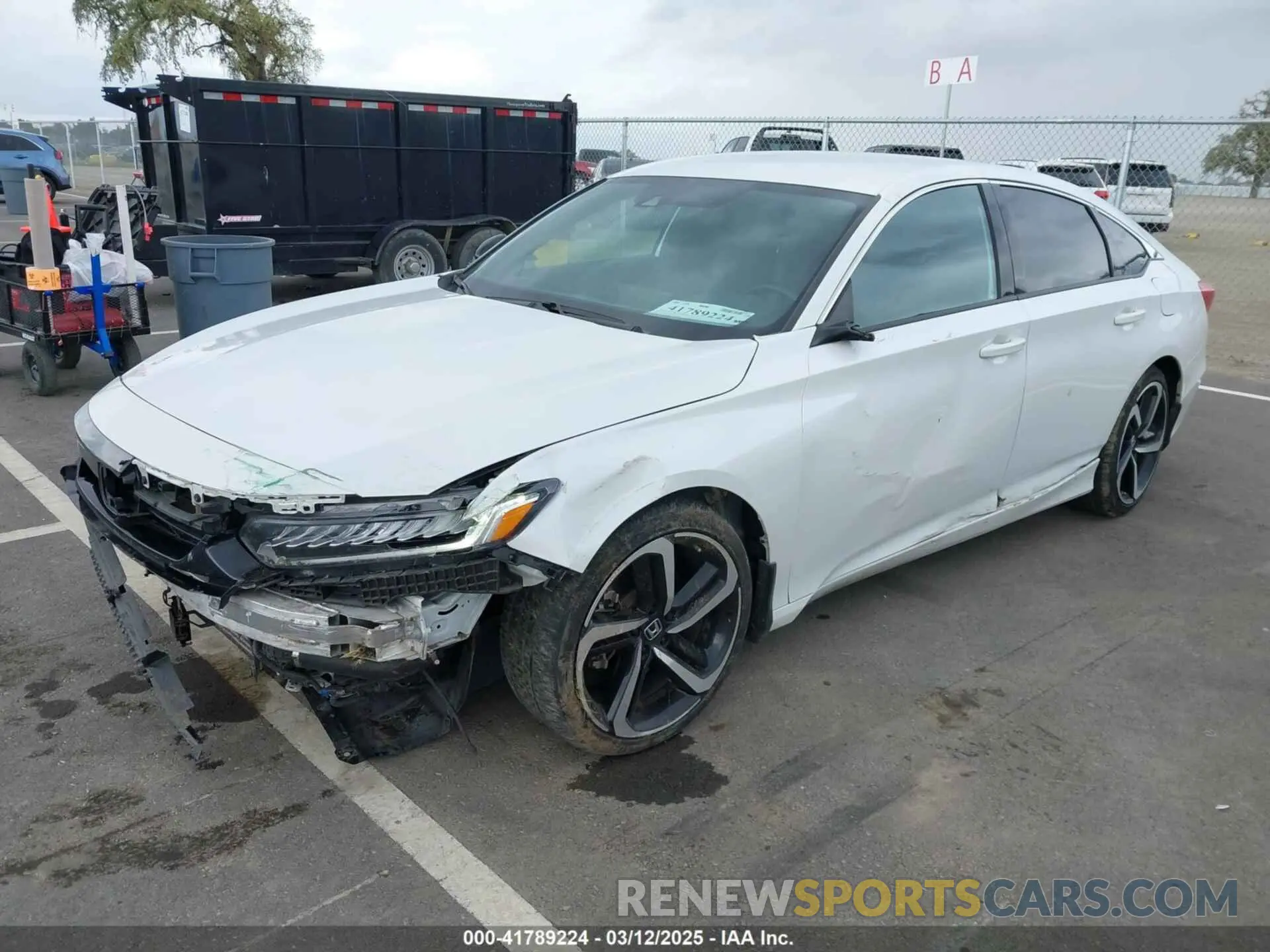 2 Фотография поврежденного автомобиля 1HGCV1F34NA025766 HONDA ACCORD 2022