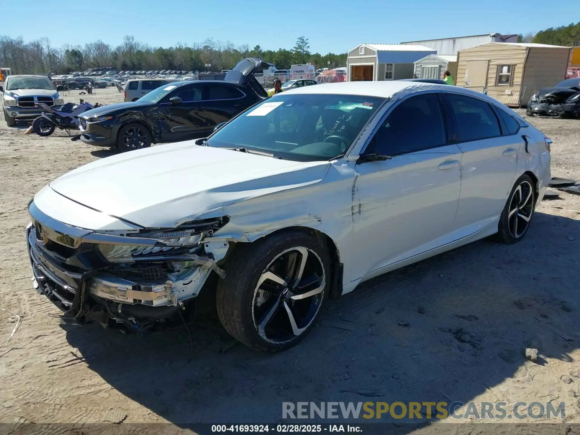 2 Photograph of a damaged car 1HGCV1F34NA035097 HONDA ACCORD 2022