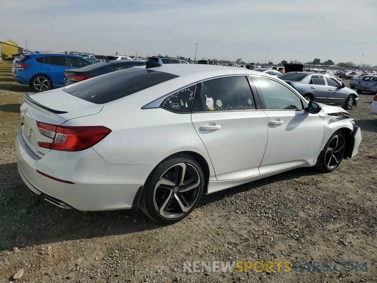 3 Photograph of a damaged car 1HGCV1F34NA053664 HONDA ACCORD 2022