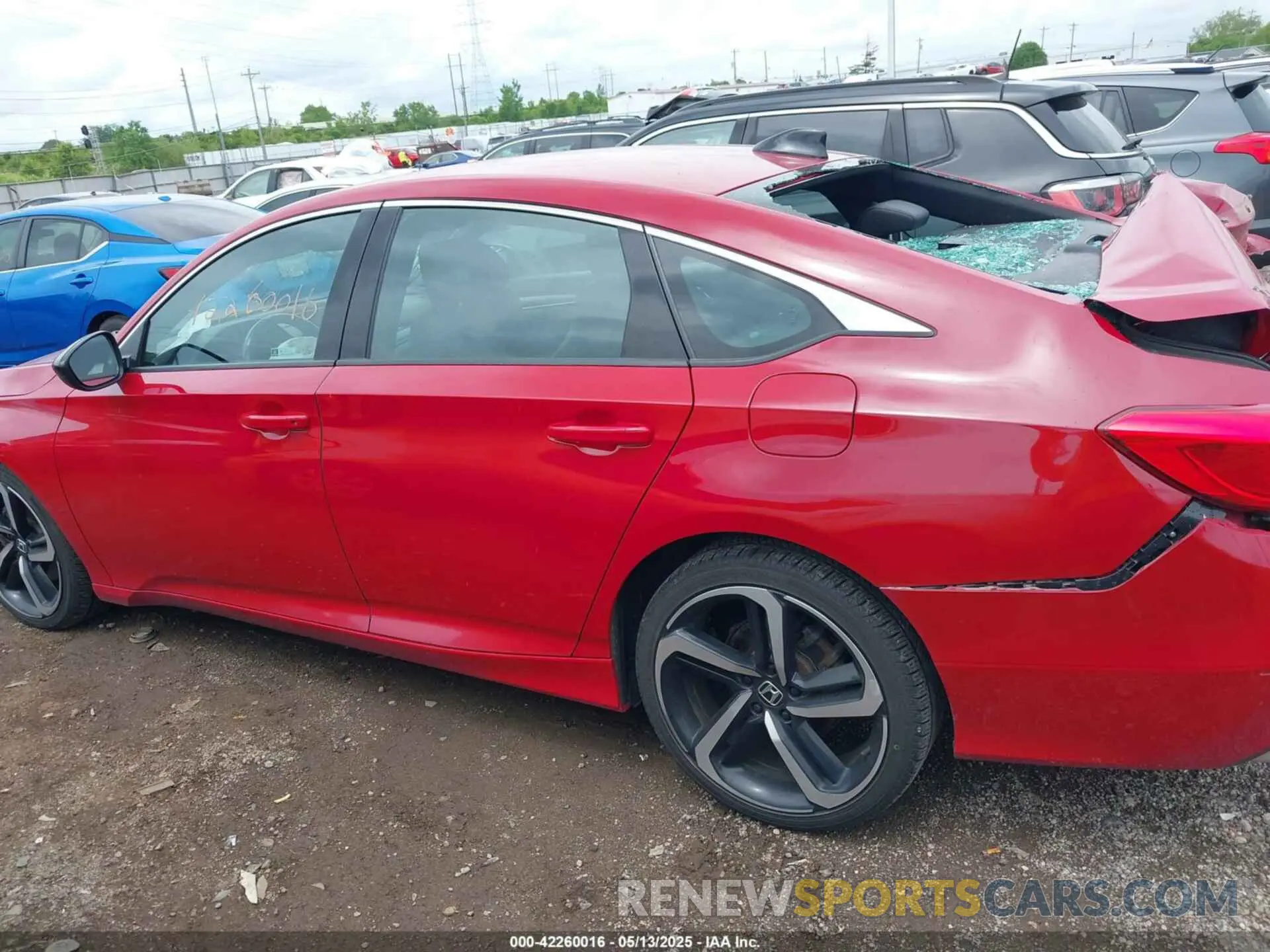 14 Photograph of a damaged car 1HGCV1F34NA058718 HONDA ACCORD 2022