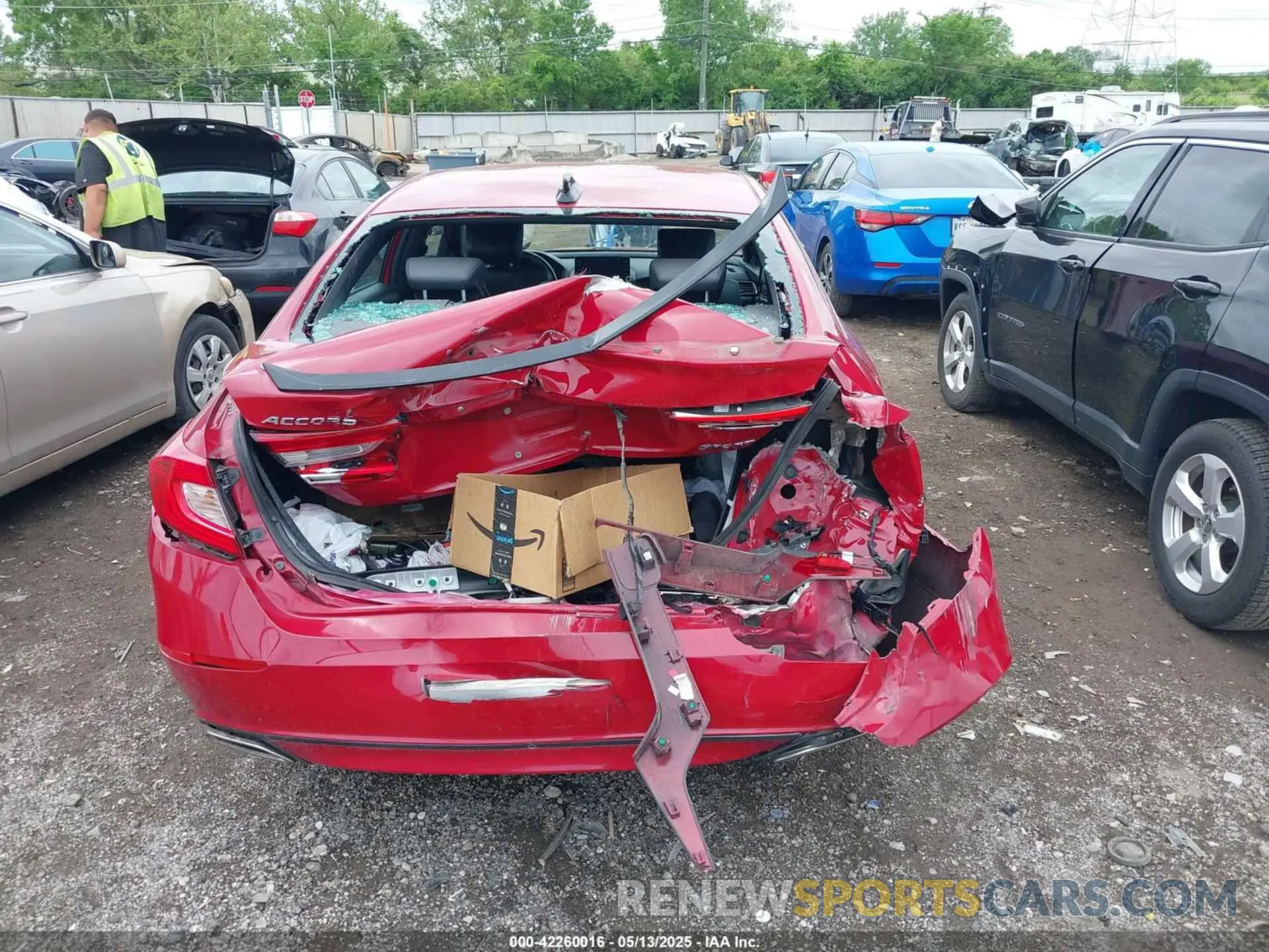 16 Photograph of a damaged car 1HGCV1F34NA058718 HONDA ACCORD 2022