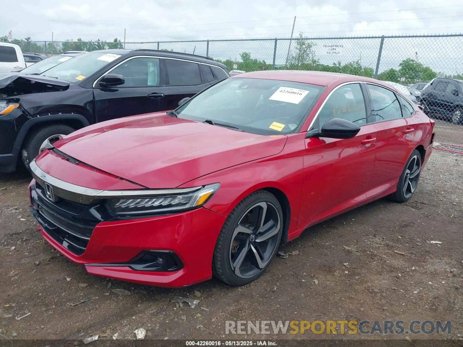 2 Photograph of a damaged car 1HGCV1F34NA058718 HONDA ACCORD 2022