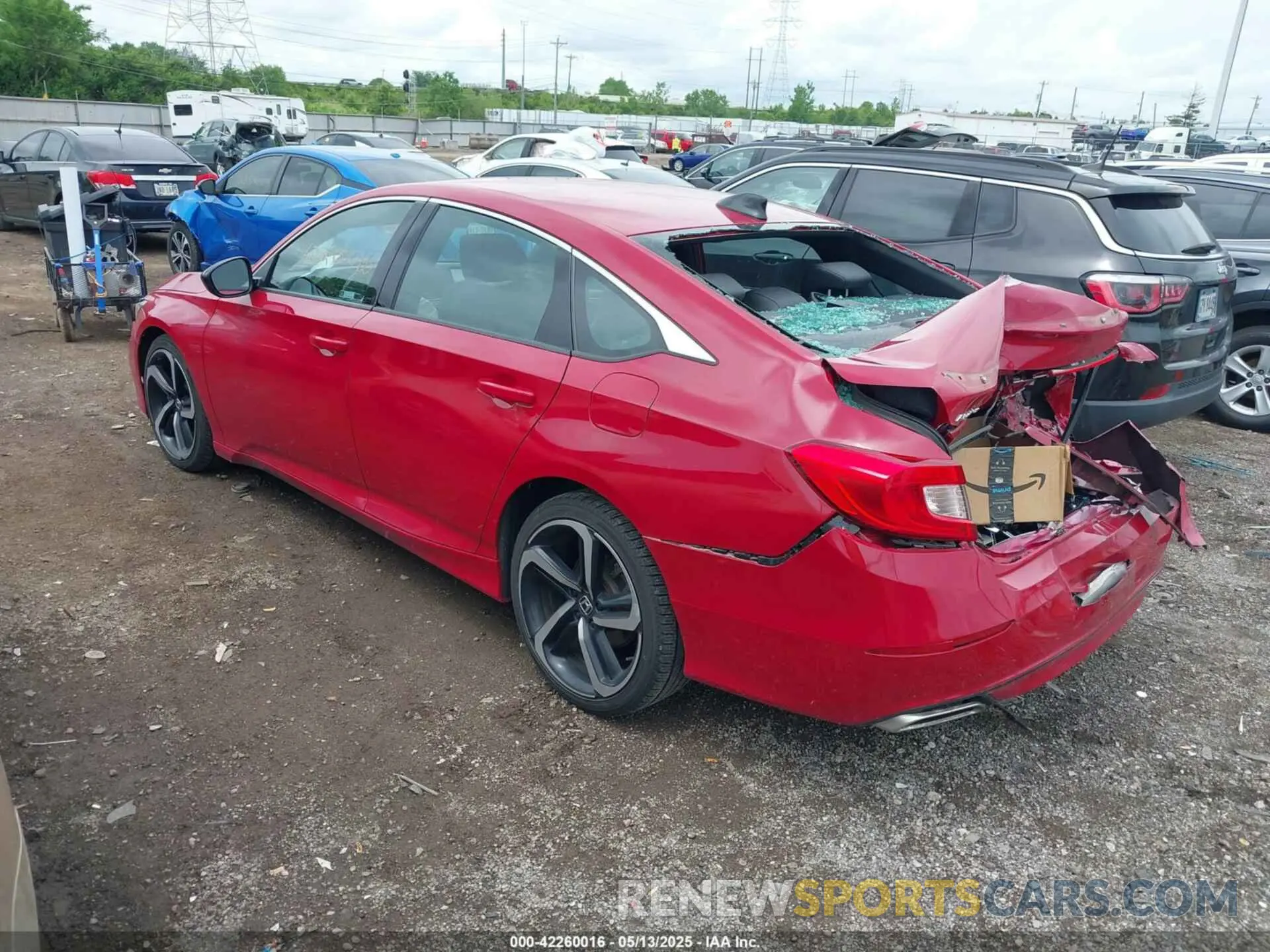 3 Photograph of a damaged car 1HGCV1F34NA058718 HONDA ACCORD 2022