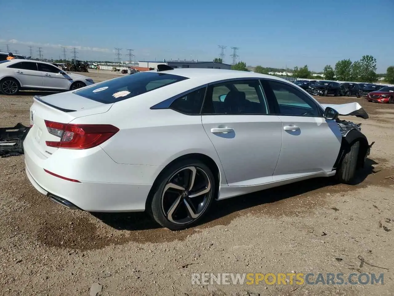 3 Photograph of a damaged car 1HGCV1F34NA075891 HONDA ACCORD 2022