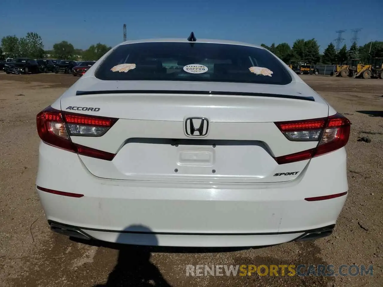 6 Photograph of a damaged car 1HGCV1F34NA075891 HONDA ACCORD 2022