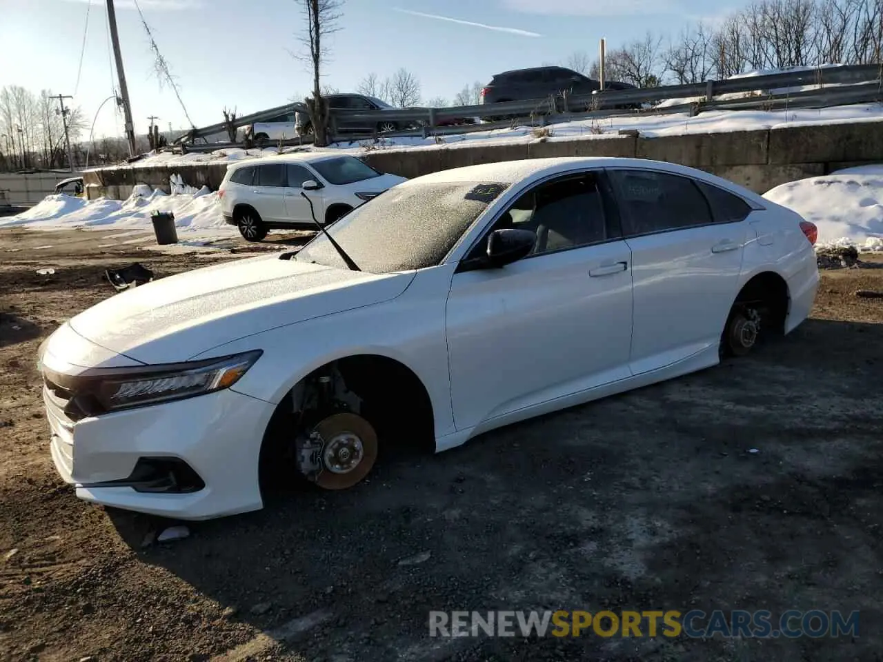 1 Photograph of a damaged car 1HGCV1F34NA090956 HONDA ACCORD 2022