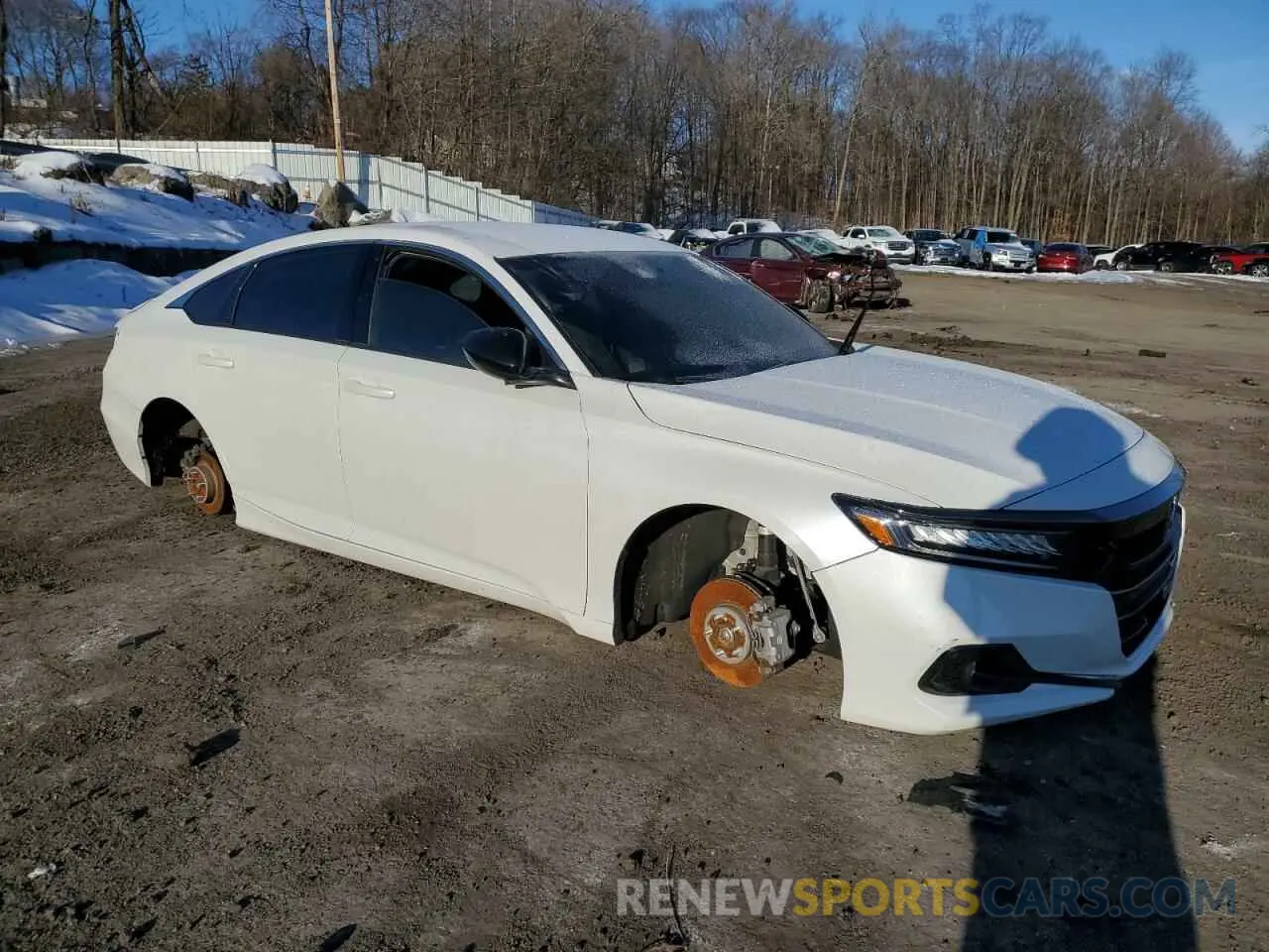 4 Photograph of a damaged car 1HGCV1F34NA090956 HONDA ACCORD 2022