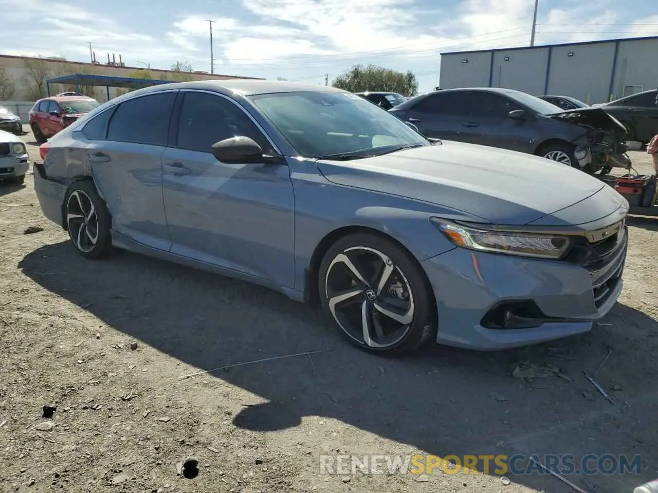 4 Photograph of a damaged car 1HGCV1F34NA117220 HONDA ACCORD 2022