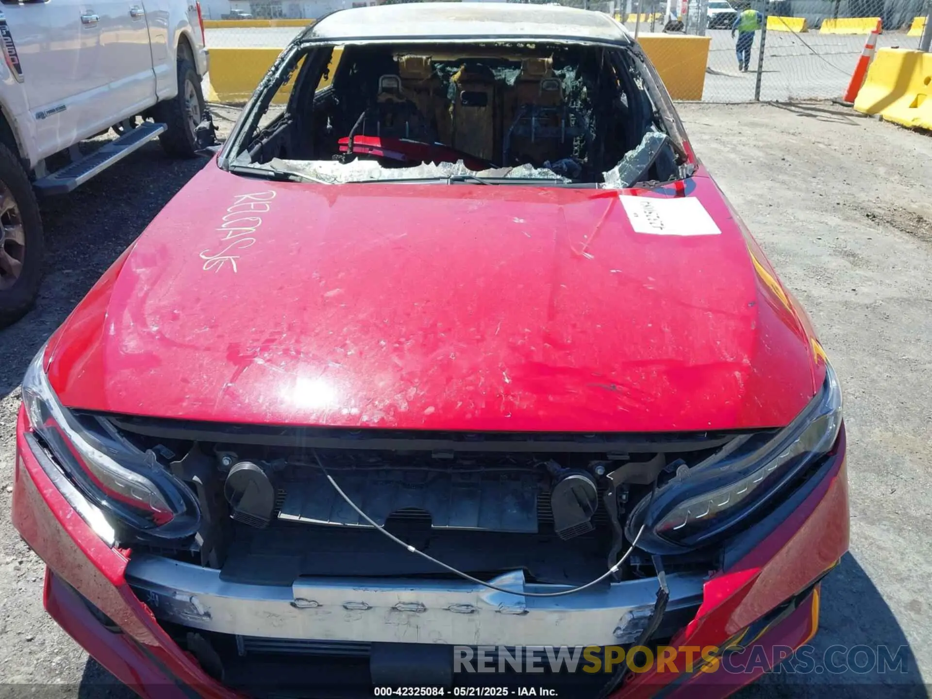 10 Photograph of a damaged car 1HGCV1F35NA030040 HONDA ACCORD 2022