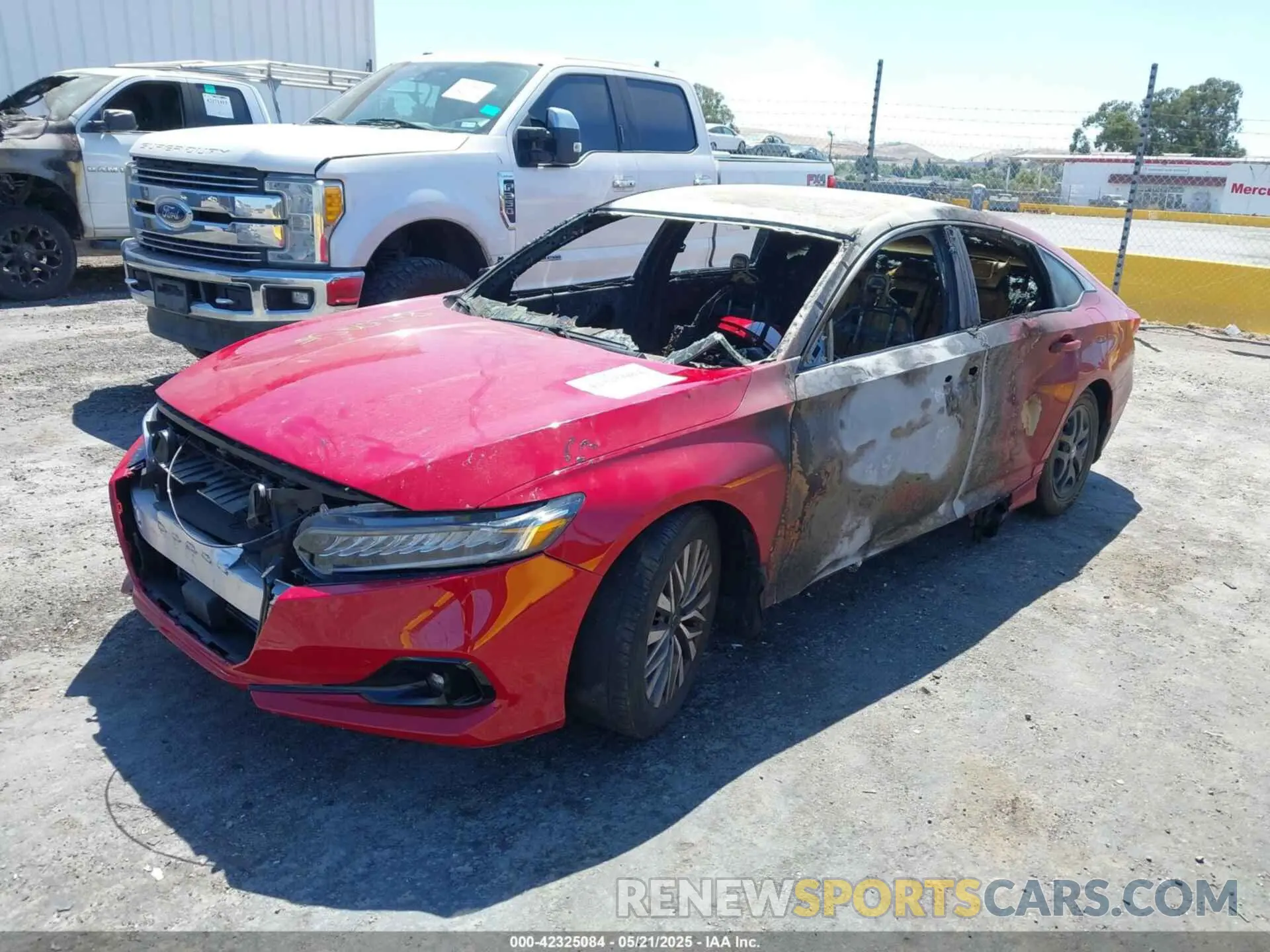 2 Photograph of a damaged car 1HGCV1F35NA030040 HONDA ACCORD 2022