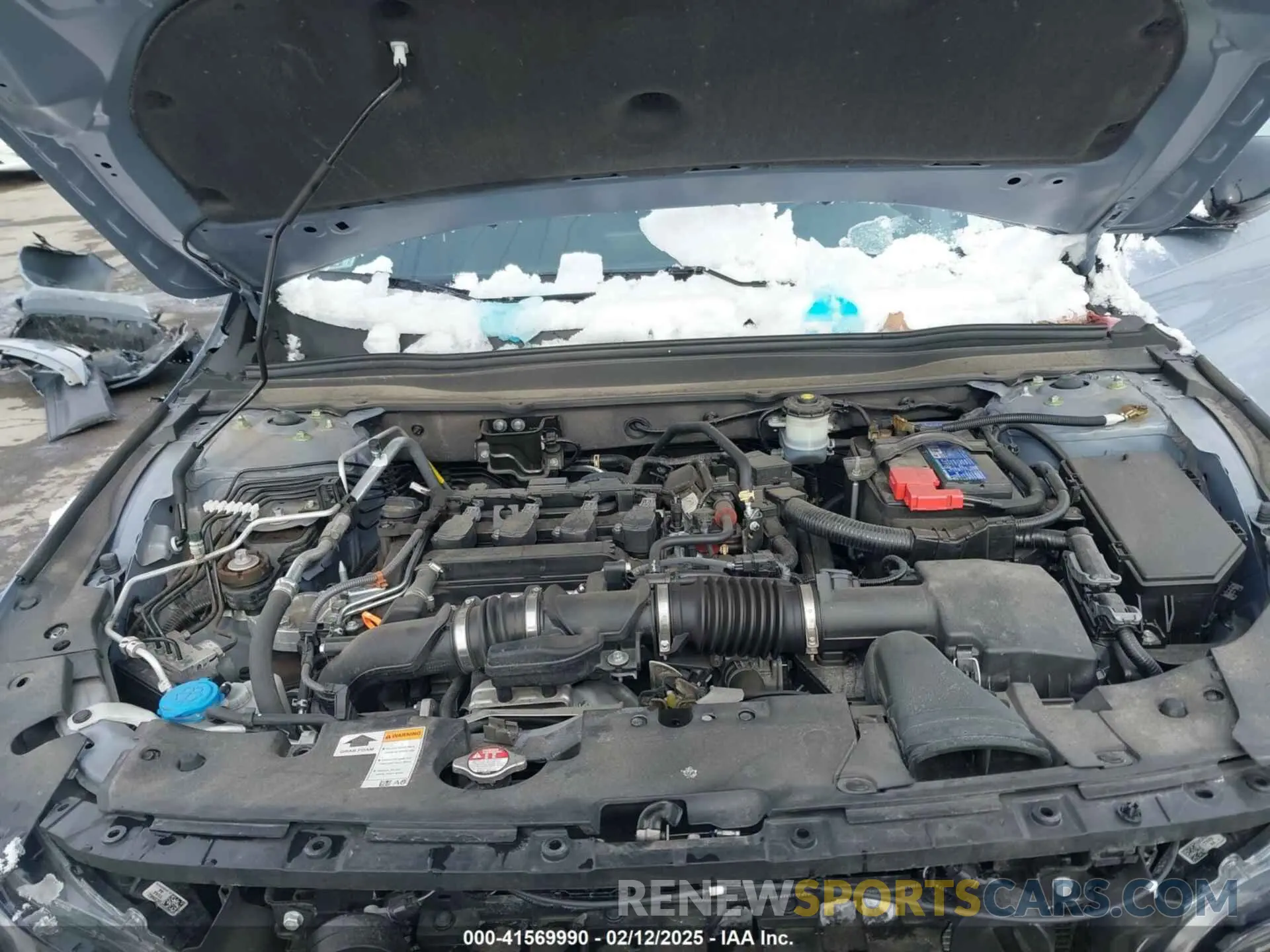 10 Photograph of a damaged car 1HGCV1F35NA038655 HONDA ACCORD 2022