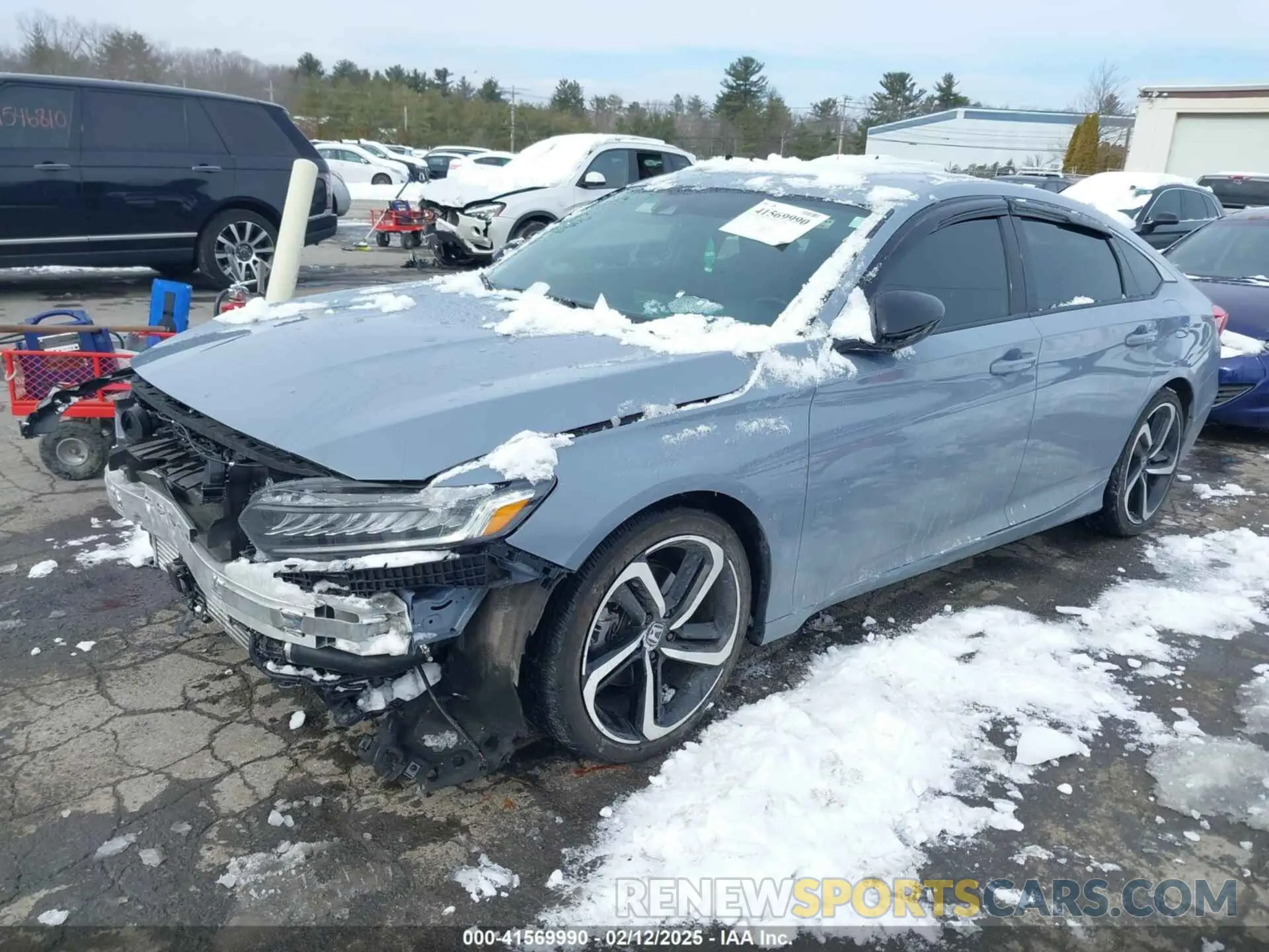 2 Photograph of a damaged car 1HGCV1F35NA038655 HONDA ACCORD 2022