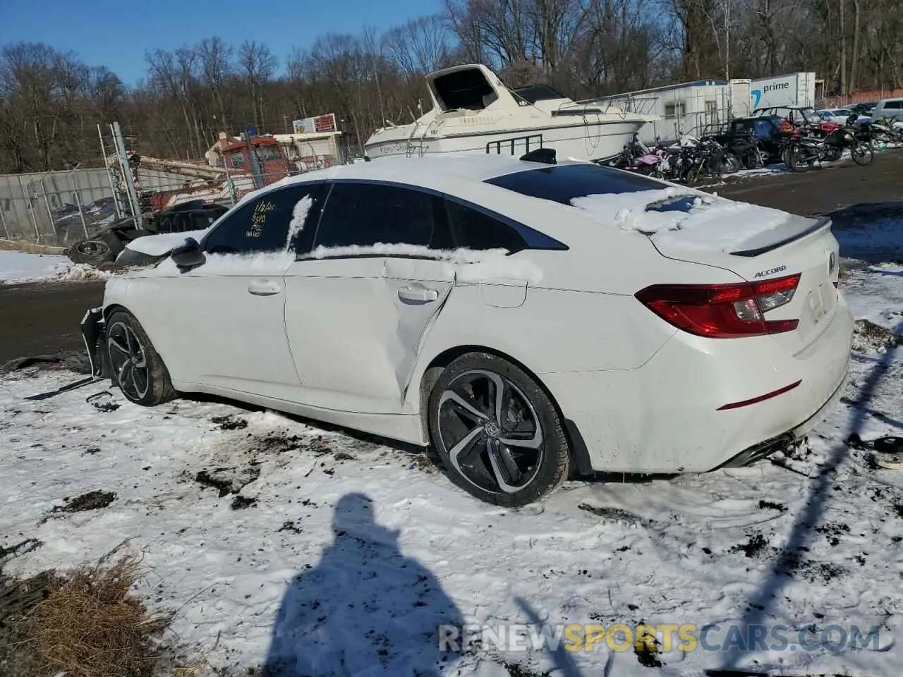 2 Photograph of a damaged car 1HGCV1F35NA071154 HONDA ACCORD 2022