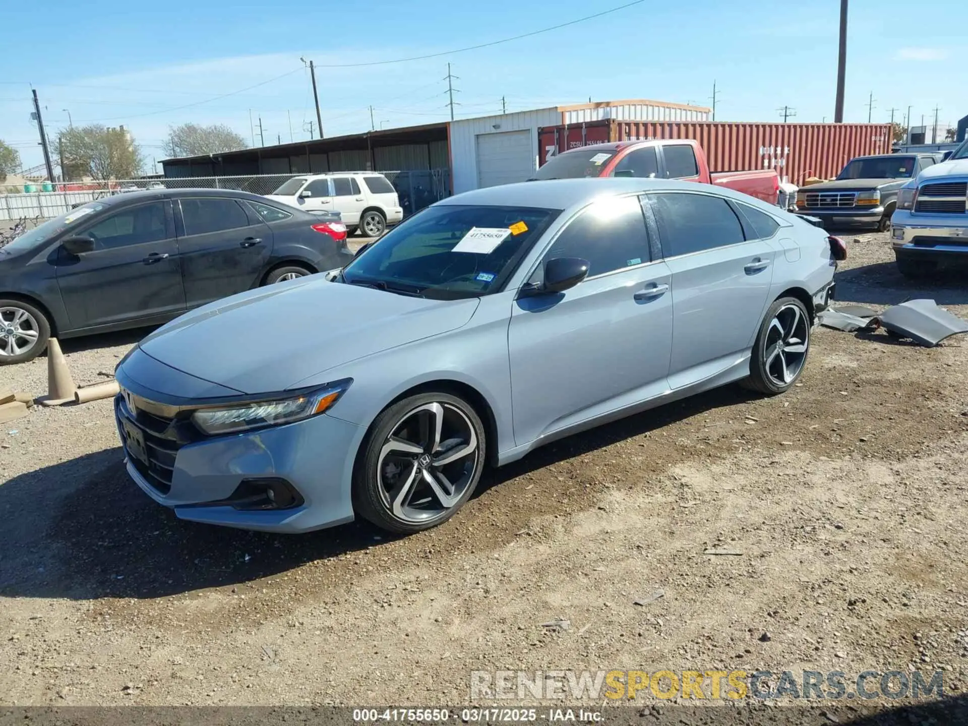 2 Фотография поврежденного автомобиля 1HGCV1F35NA079593 HONDA ACCORD 2022