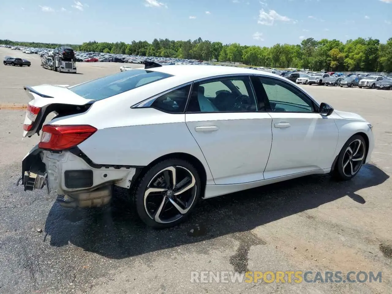 3 Photograph of a damaged car 1HGCV1F35NA090884 HONDA ACCORD 2022